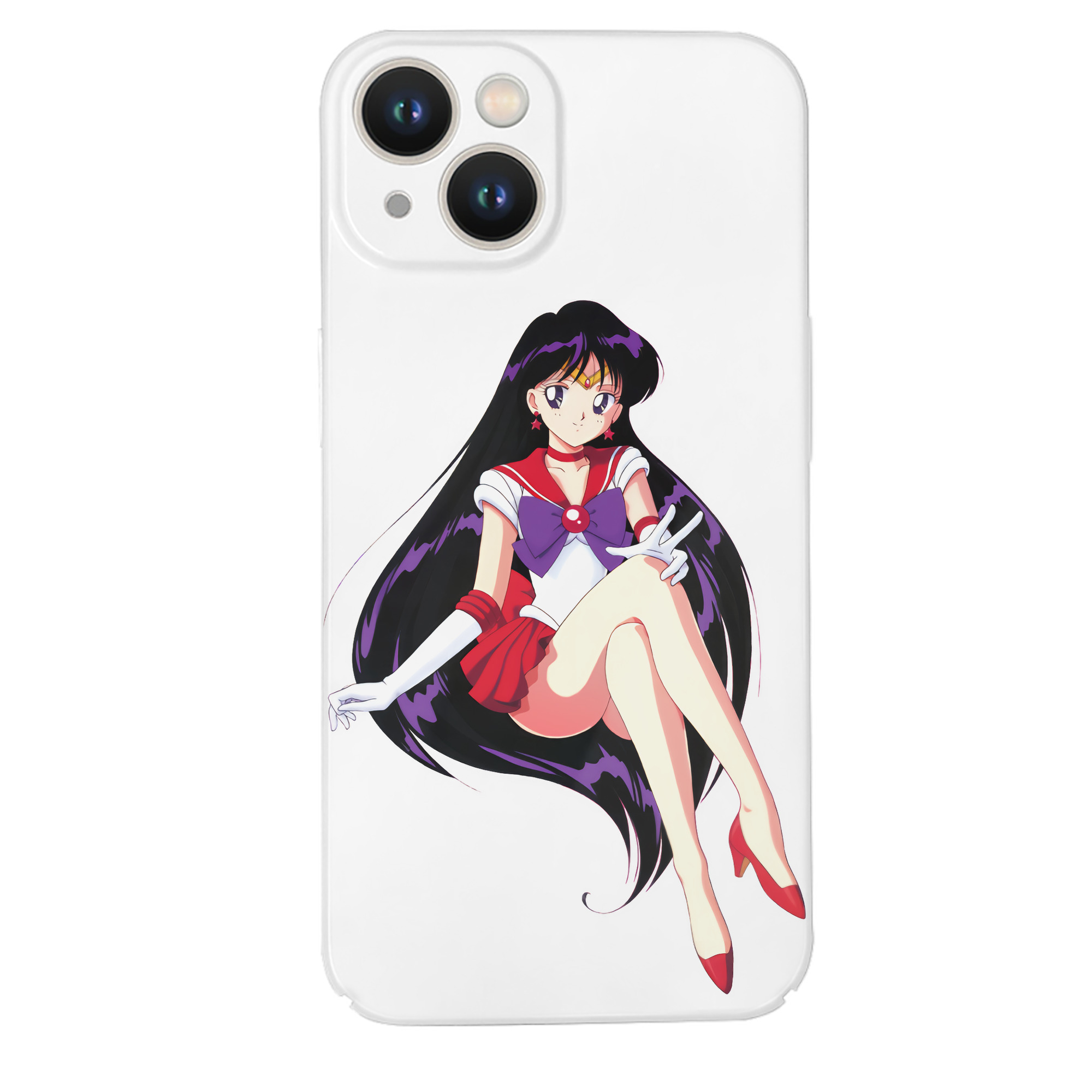 （画像用） 美少女戦士セーラームーン 火野レイ ひの レイ Sailor Moon Hino Rei （セーラーマーズ,Sailor Mars） 【iPhone 14シリーズ対応】ハードケース