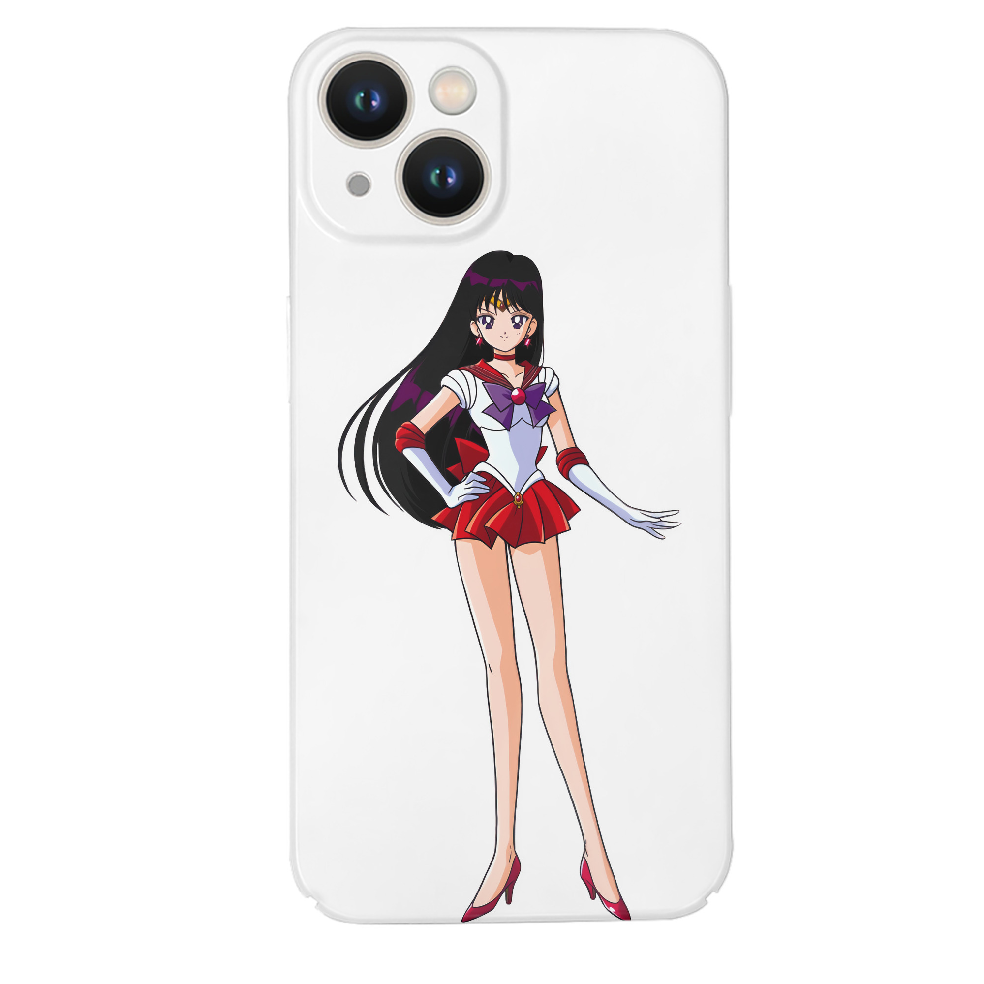 （画像用） 美少女戦士セーラームーン 火野レイ ひの レイ Sailor Moon Hino Rei （セーラーマーズ,Sailor Mars） 【iPhone 14シリーズ対応】ハードケース