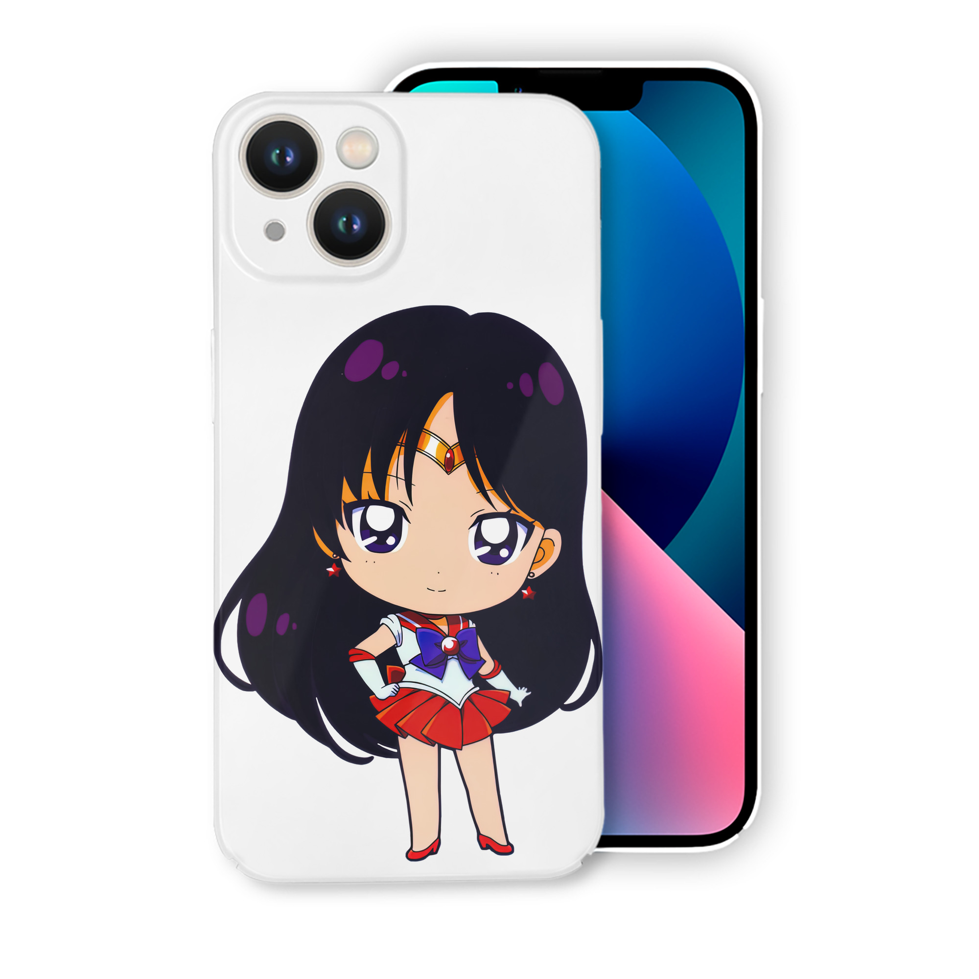 （画像用） 美少女戦士セーラームーン 火野レイ ひの レイ Sailor Moon Hino Rei （セーラーマーズ,Sailor Mars） 【iPhone 14シリーズ対応】ハードケース
