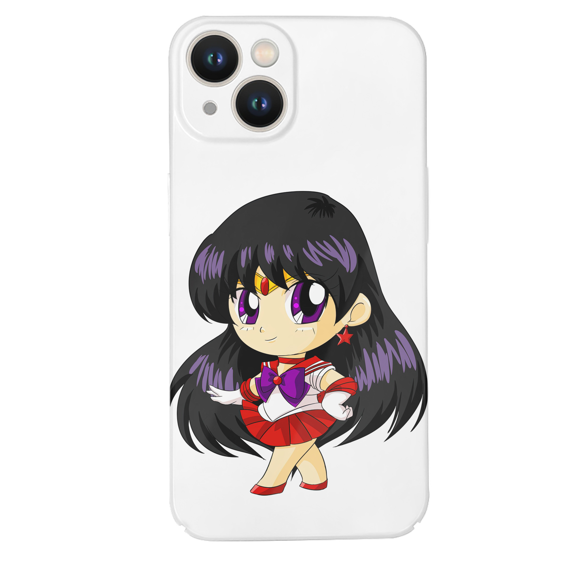 （画像用） 美少女戦士セーラームーン 火野レイ ひの レイ Sailor Moon Hino Rei （セーラーマーズ,Sailor Mars） 【iPhone 14シリーズ対応】ハードケース