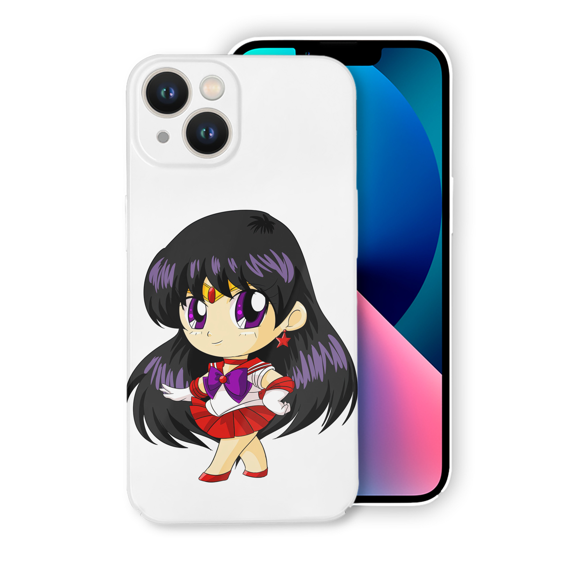 （画像用） 美少女戦士セーラームーン 火野レイ ひの レイ Sailor Moon Hino Rei （セーラーマーズ,Sailor Mars） 【iPhone 14シリーズ対応】ハードケース