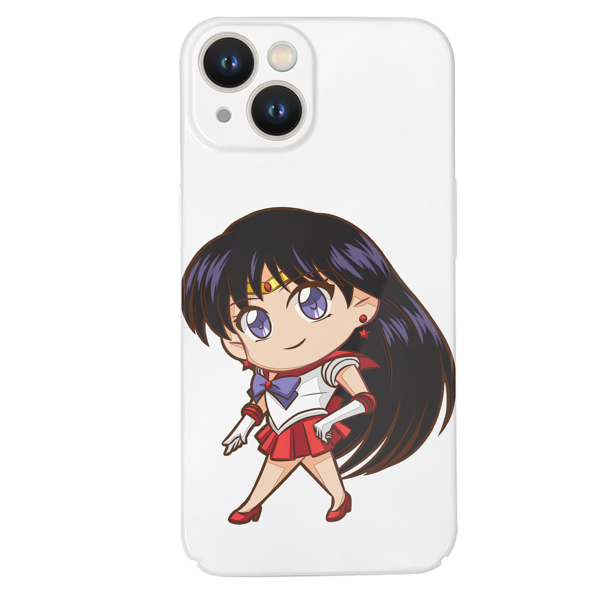 （画像用） 美少女戦士セーラームーン 火野レイ ひの レイ Sailor Moon Hino Rei （セーラーマーズ,Sailor Mars） 【iPhone 14シリーズ対応】ハードケース