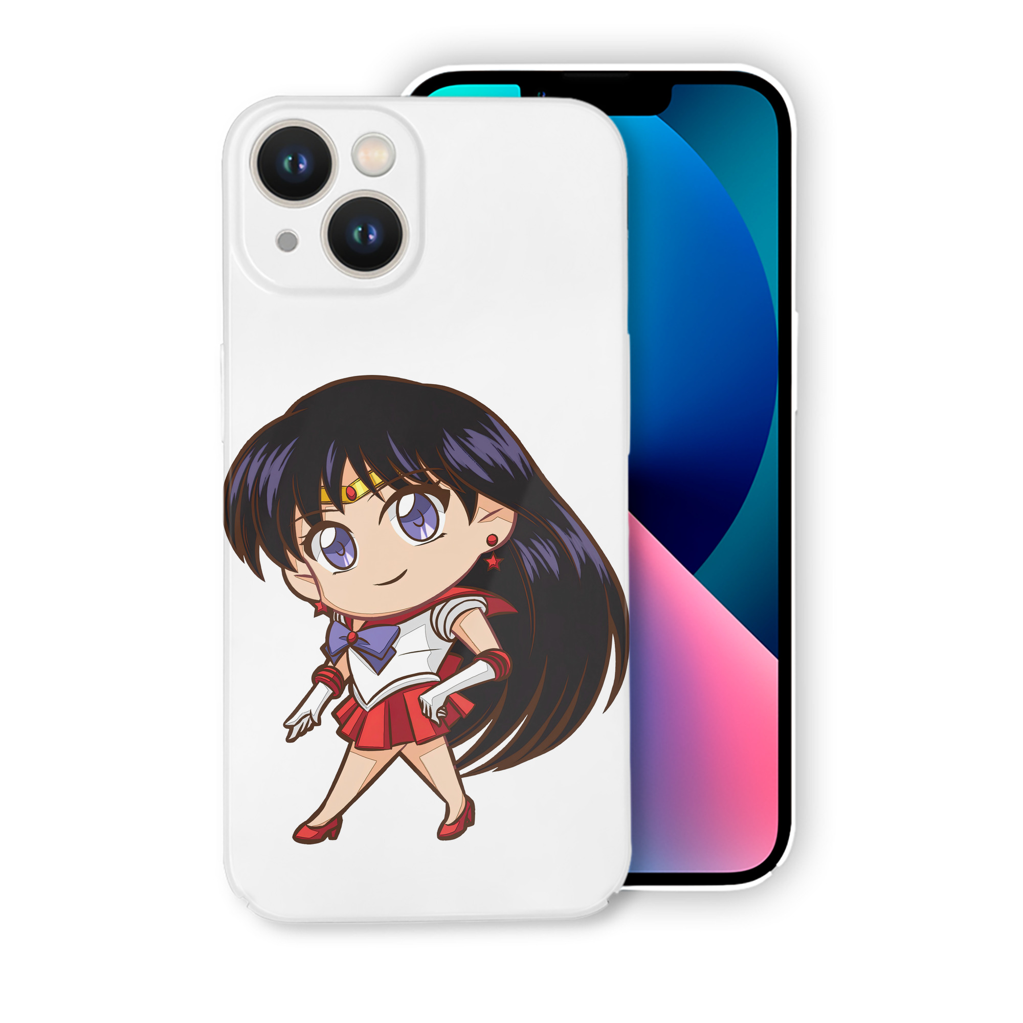 （画像用） 美少女戦士セーラームーン 火野レイ ひの レイ Sailor Moon Hino Rei （セーラーマーズ,Sailor Mars） 【iPhone 14シリーズ対応】ハードケース