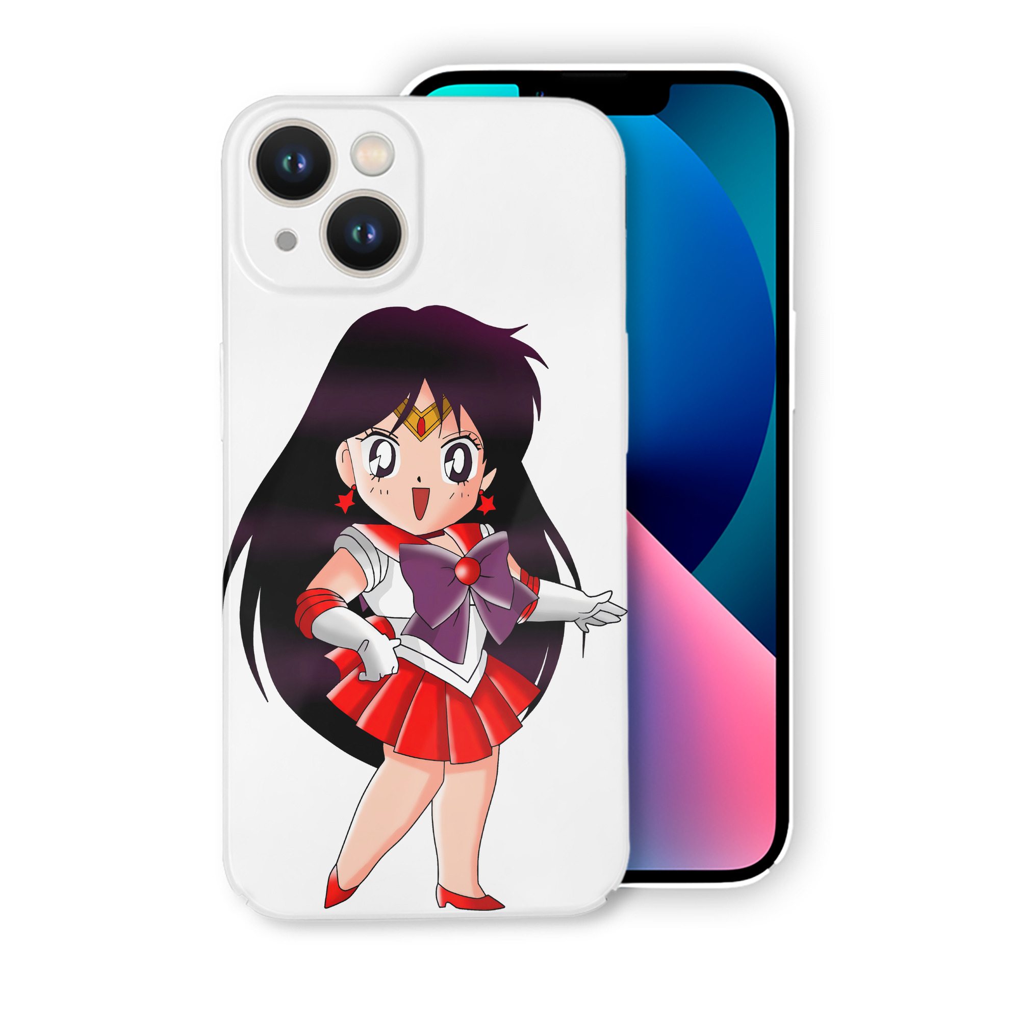 （画像用） 美少女戦士セーラームーン 火野レイ ひの レイ Sailor Moon Hino Rei （セーラーマーズ,Sailor Mars） 【iPhone 14シリーズ対応】ハードケース