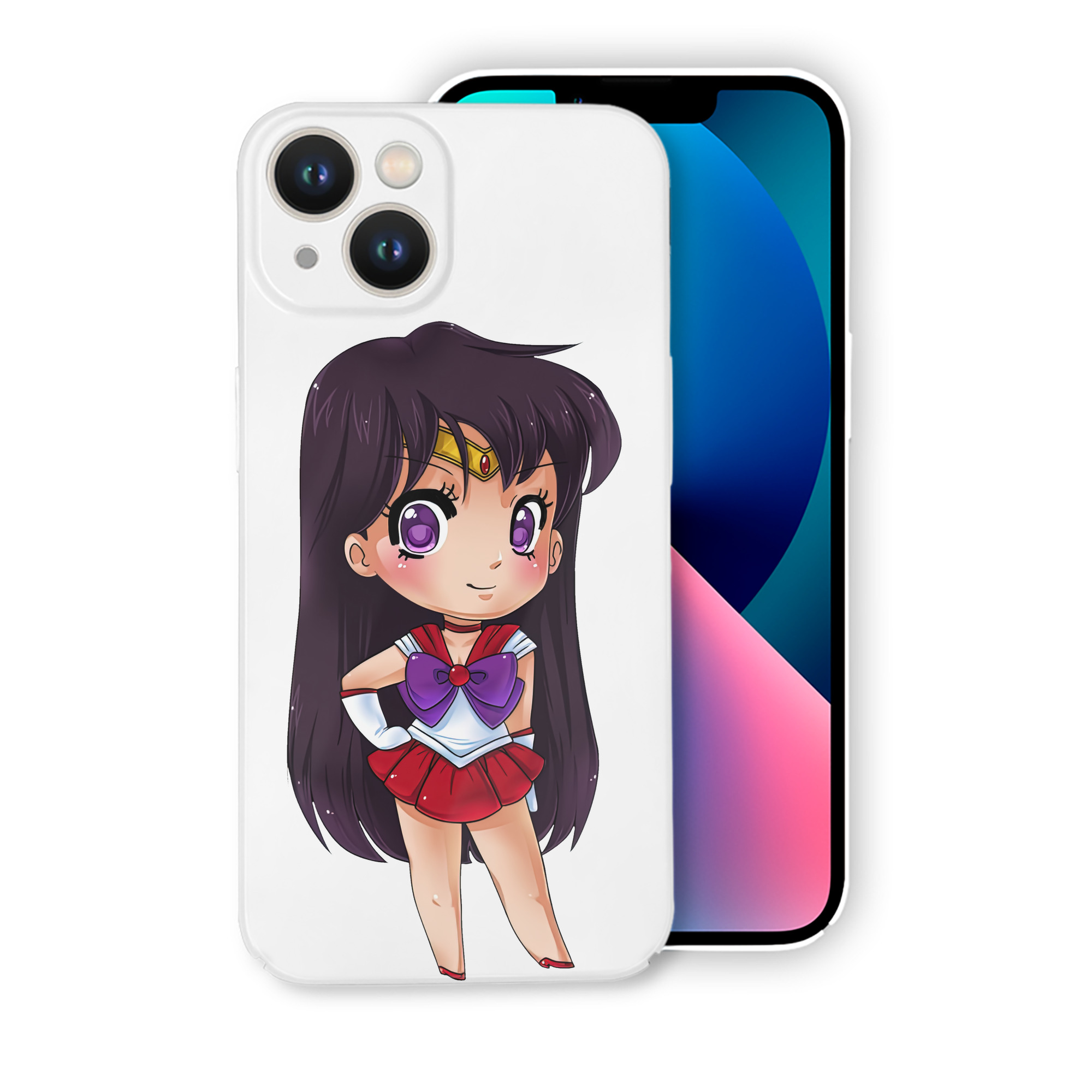 （画像用） 美少女戦士セーラームーン 火野レイ ひの レイ Sailor Moon Hino Rei （セーラーマーズ,Sailor Mars） 【iPhone 14シリーズ対応】ハードケース