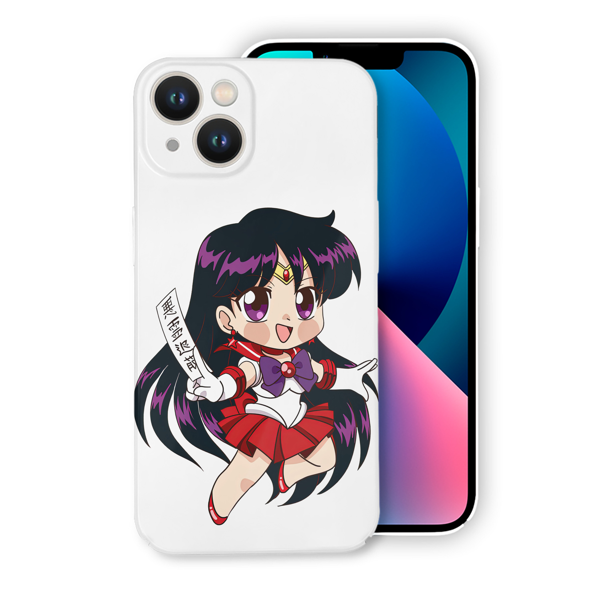 （画像用） 美少女戦士セーラームーン 火野レイ ひの レイ Sailor Moon Hino Rei （セーラーマーズ,Sailor Mars） 【iPhone 14シリーズ対応】ハードケース