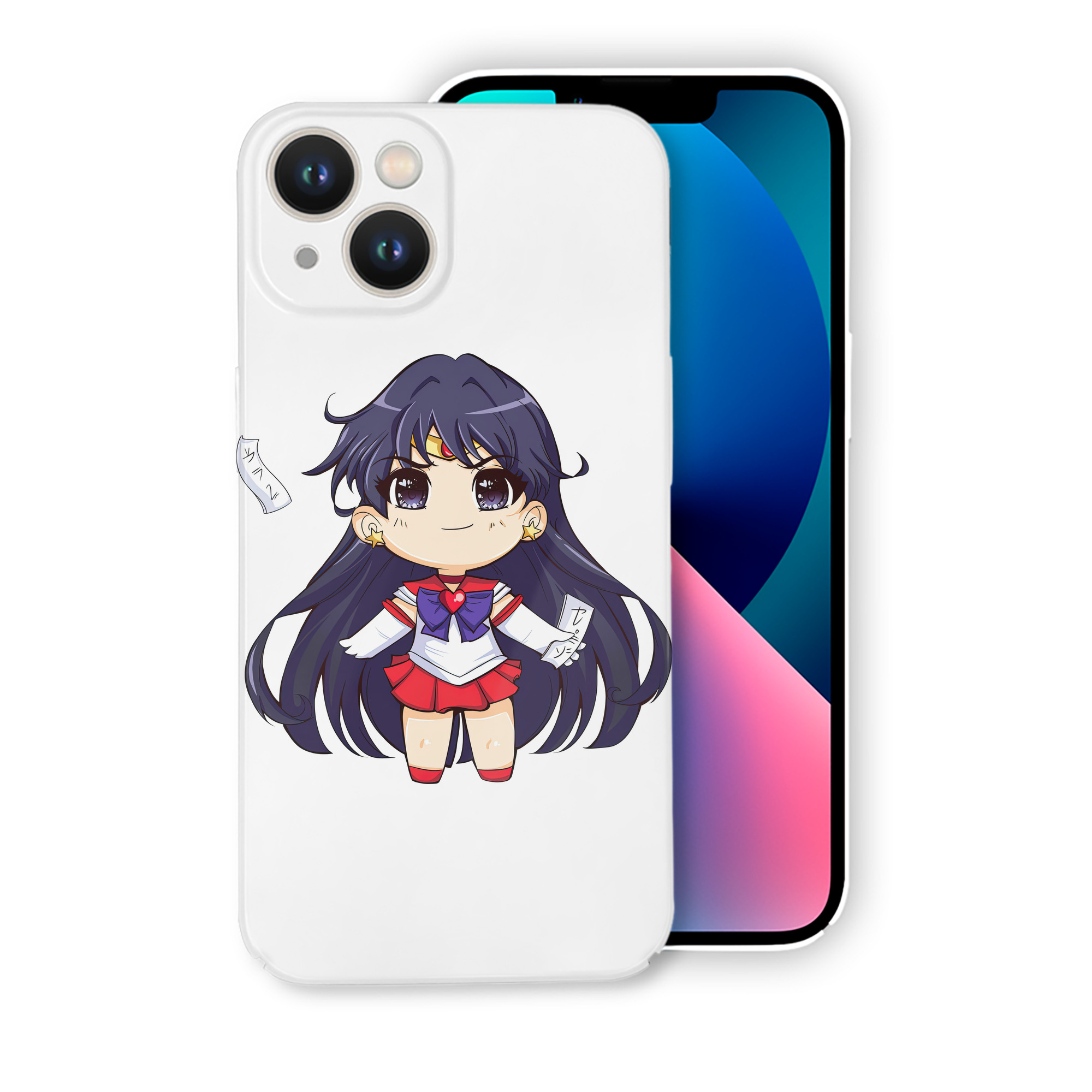 （画像用） 美少女戦士セーラームーン 火野レイ ひの レイ Sailor Moon Hino Rei （セーラーマーズ,Sailor Mars） 【iPhone 14シリーズ対応】ハードケース