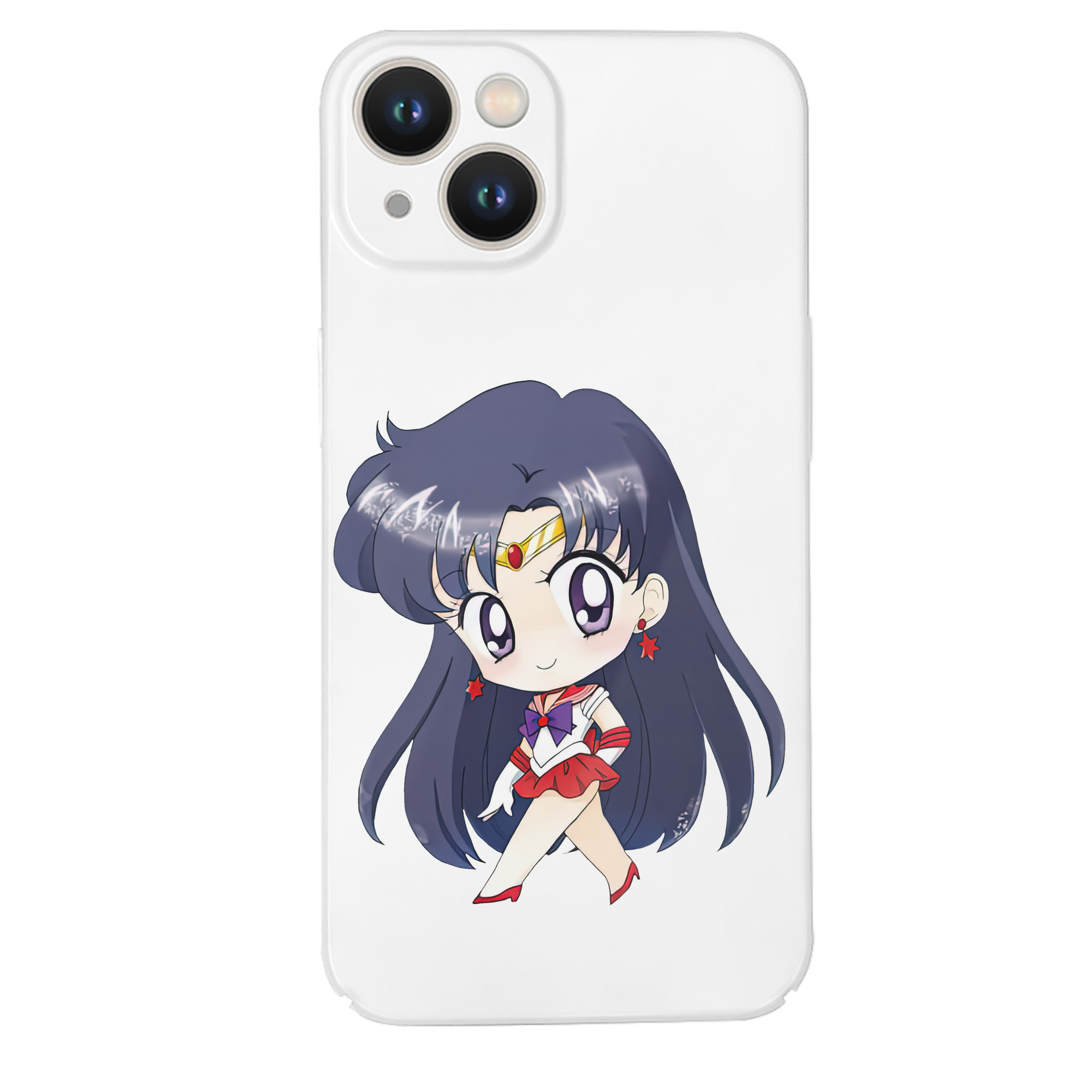 （画像用） 美少女戦士セーラームーン 火野レイ ひの レイ Sailor Moon Hino Rei （セーラーマーズ,Sailor Mars） 【iPhone 14シリーズ対応】ハードケース