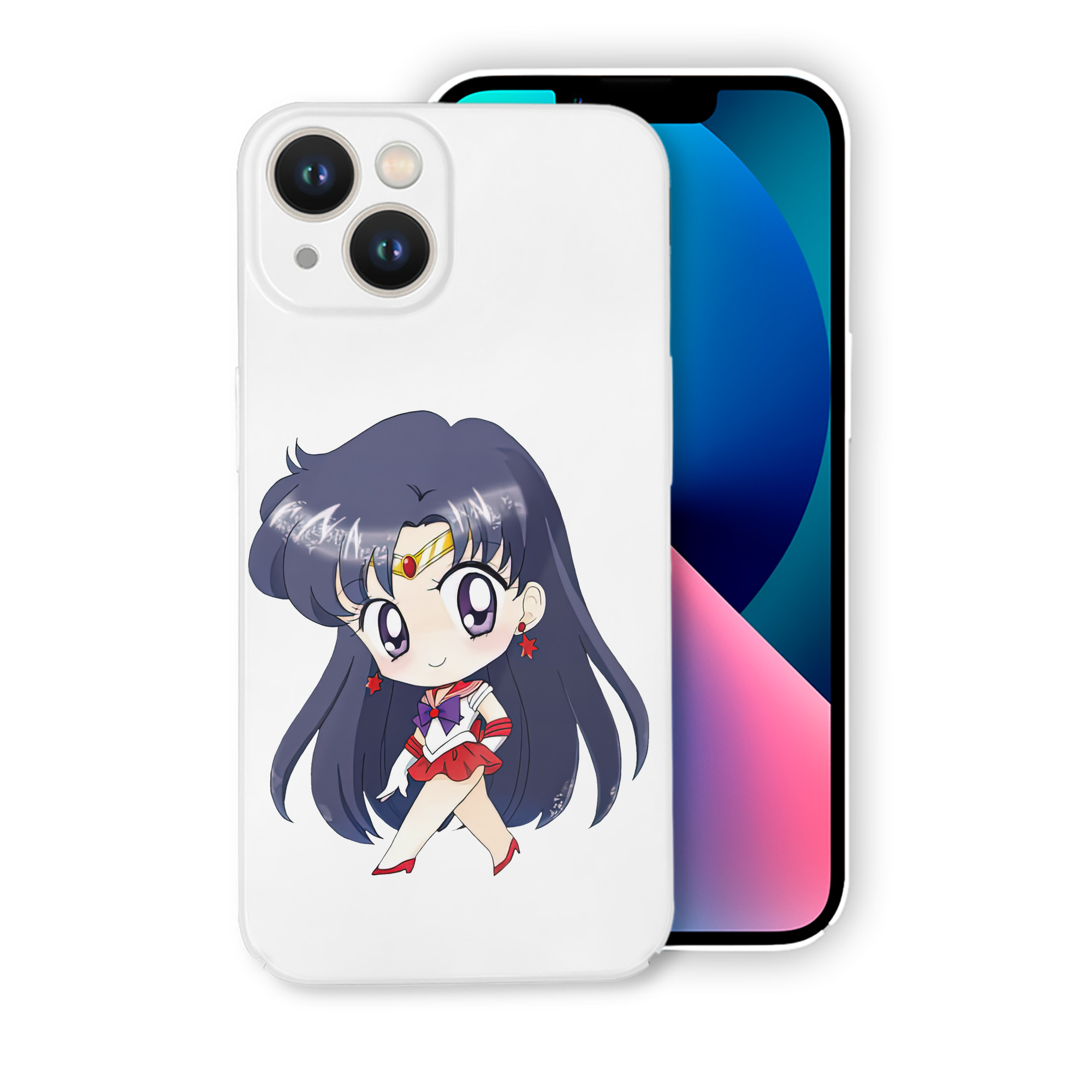 （画像用） 美少女戦士セーラームーン 火野レイ ひの レイ Sailor Moon Hino Rei （セーラーマーズ,Sailor Mars） 【iPhone 14シリーズ対応】ハードケース