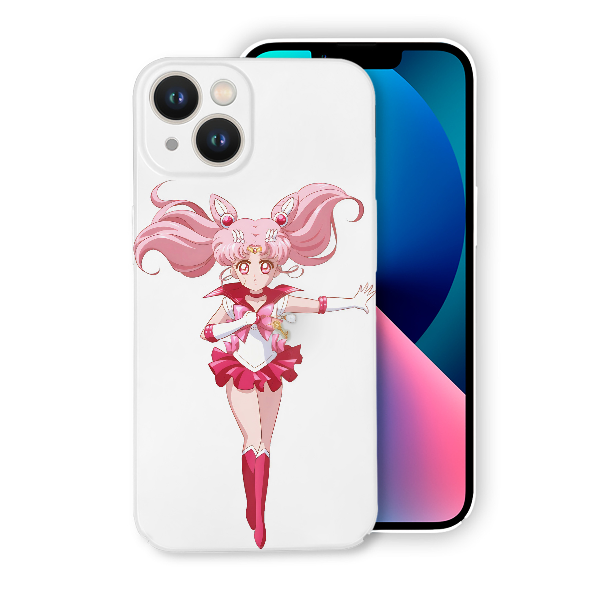 （画像用） 美少女戦士セーラームーン ちびうさ Sailor Moon Chibiusa Tsukino Usagi Small Lady Serenity 【iPhone 14シリーズ対応】ハードケース
