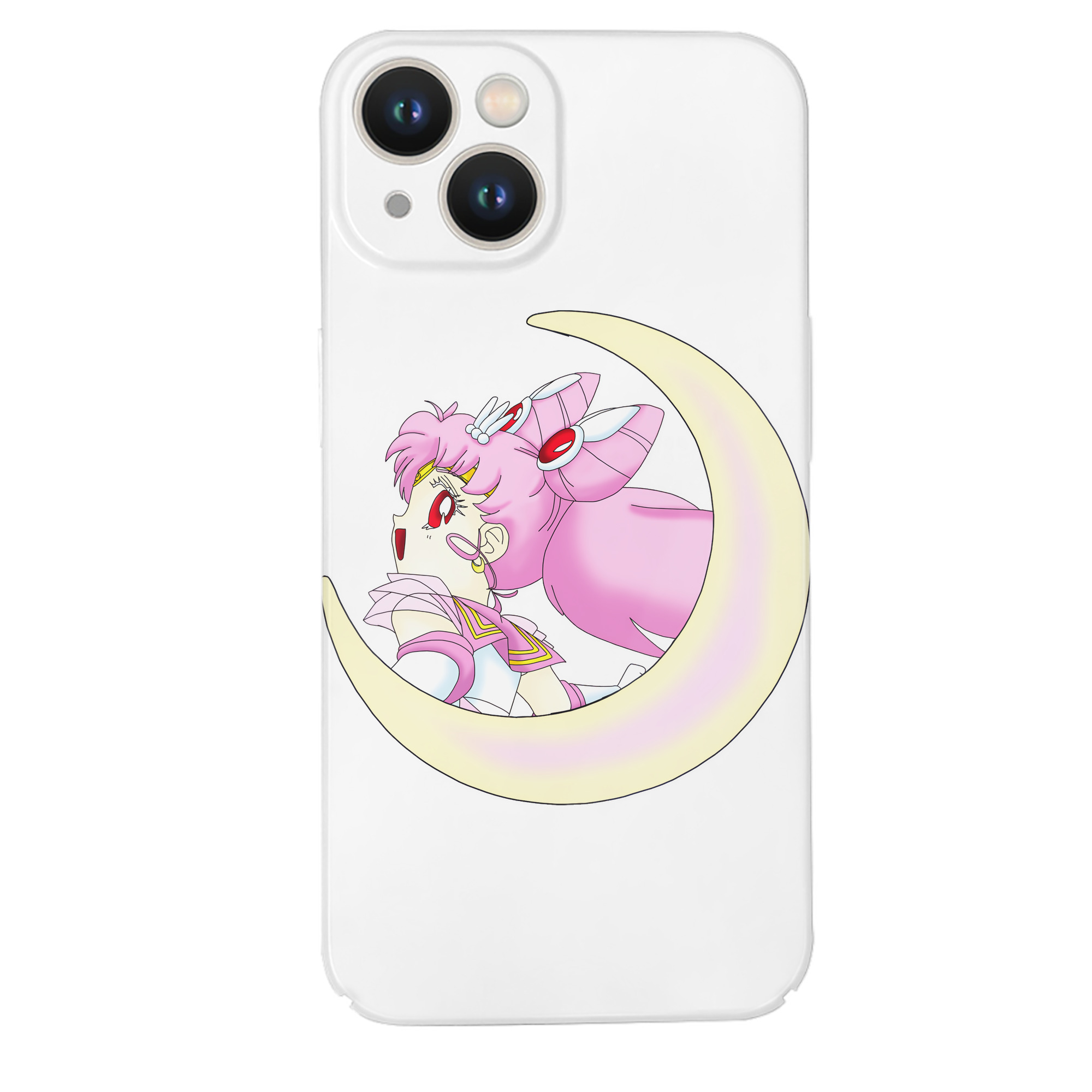 （画像用） 美少女戦士セーラームーン ちびうさ Sailor Moon Chibiusa Tsukino Usagi Small Lady Serenity 【iPhone 14シリーズ対応】ハードケース