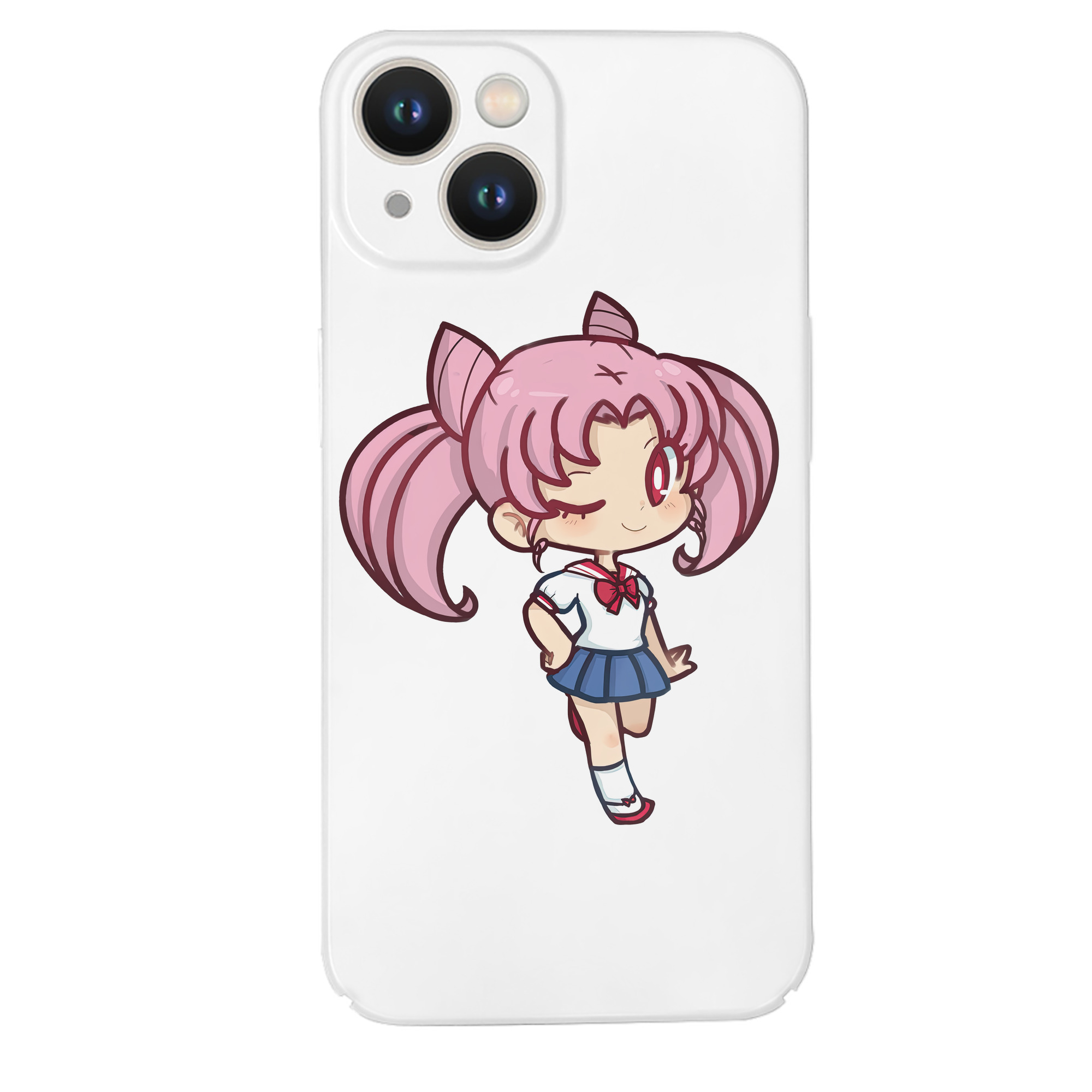 （画像用） 美少女戦士セーラームーン ちびうさ Sailor Moon Chibiusa Tsukino Usagi Small Lady Serenity 【iPhone 14シリーズ対応】ハードケース