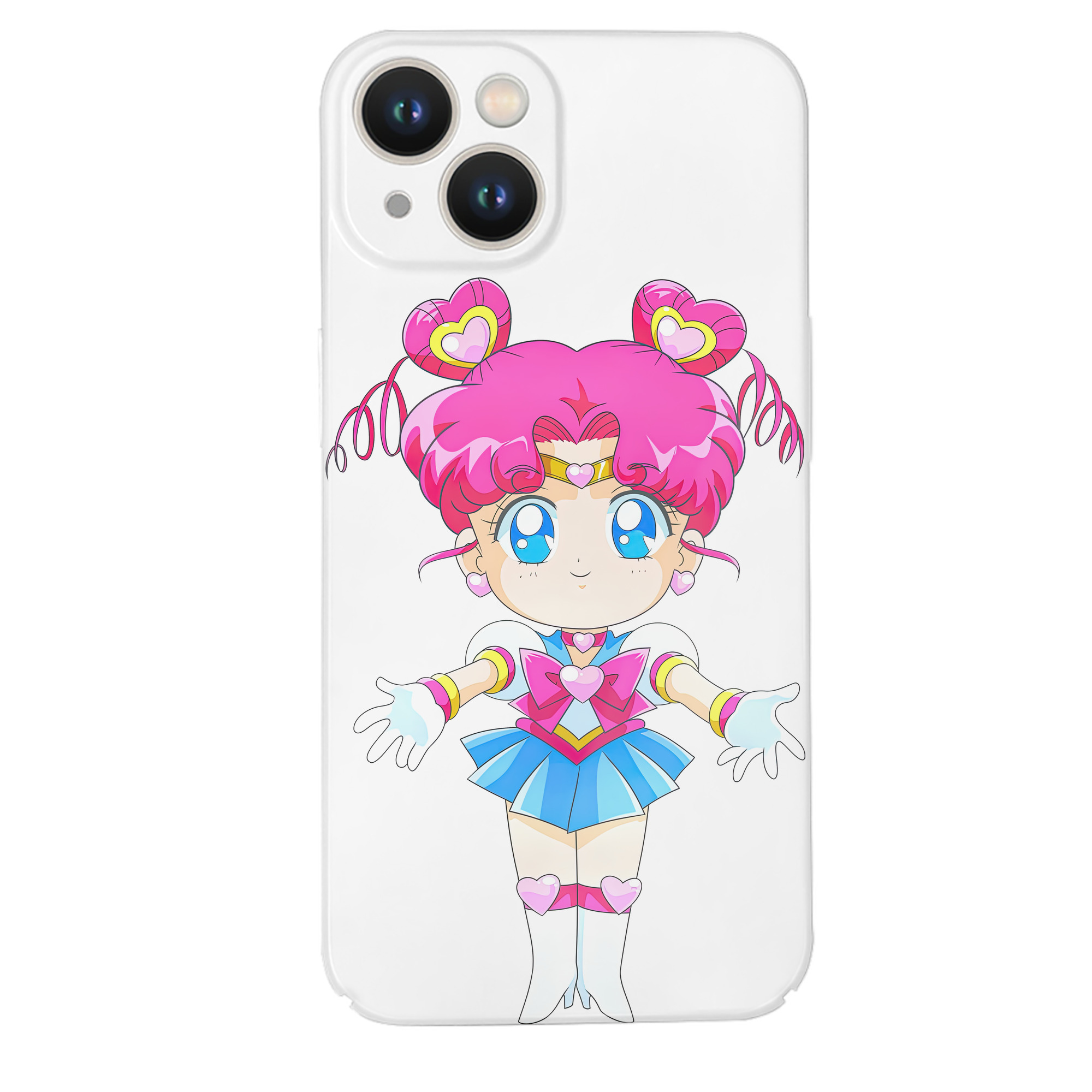 （画像用） 美少女戦士セーラームーン ちびうさ Sailor Moon Chibiusa Tsukino Usagi Small Lady Serenity 【iPhone 14シリーズ対応】ハードケース