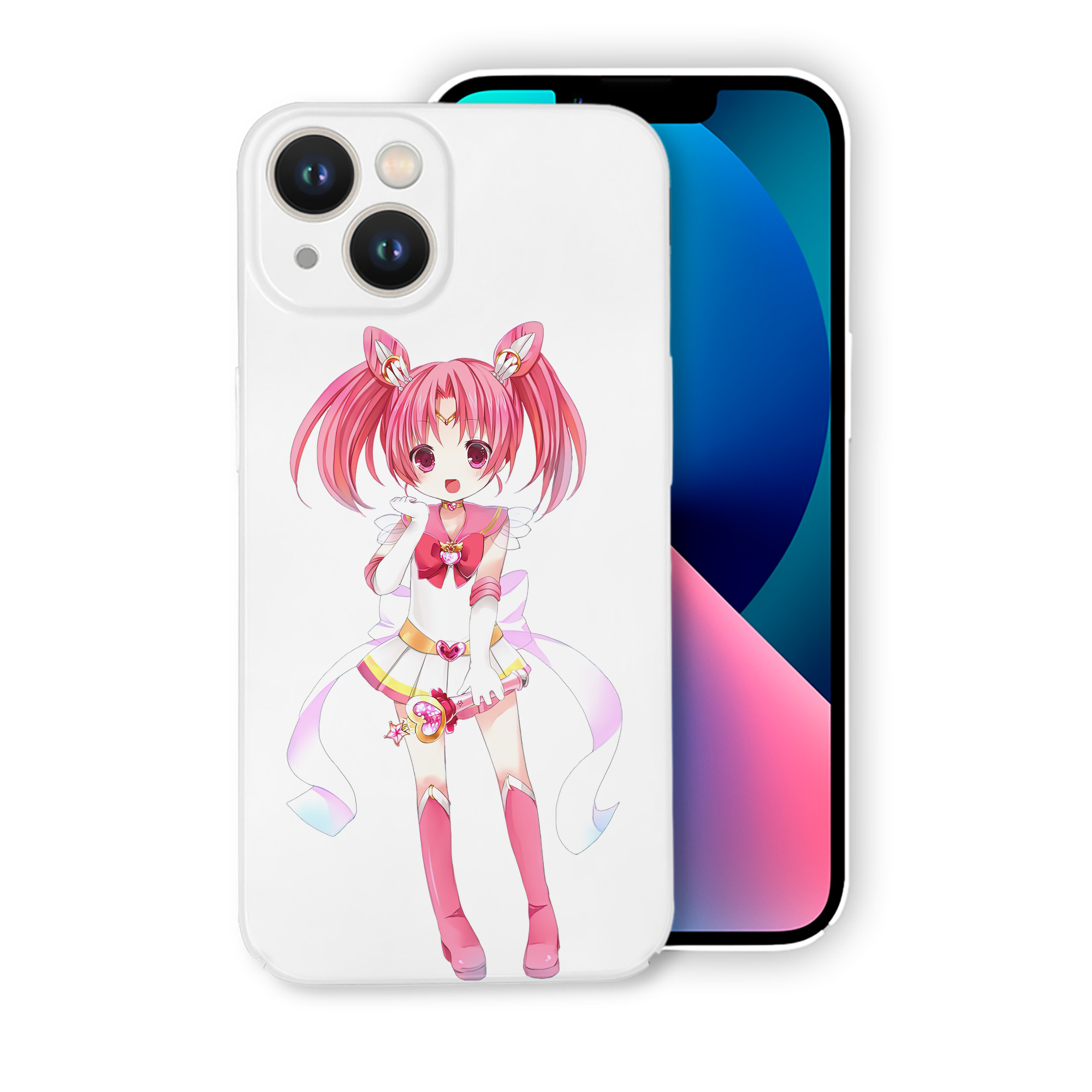 （画像用） 美少女戦士セーラームーン ちびうさ Sailor Moon Chibiusa Tsukino Usagi Small Lady Serenity 【iPhone 14シリーズ対応】ハードケース