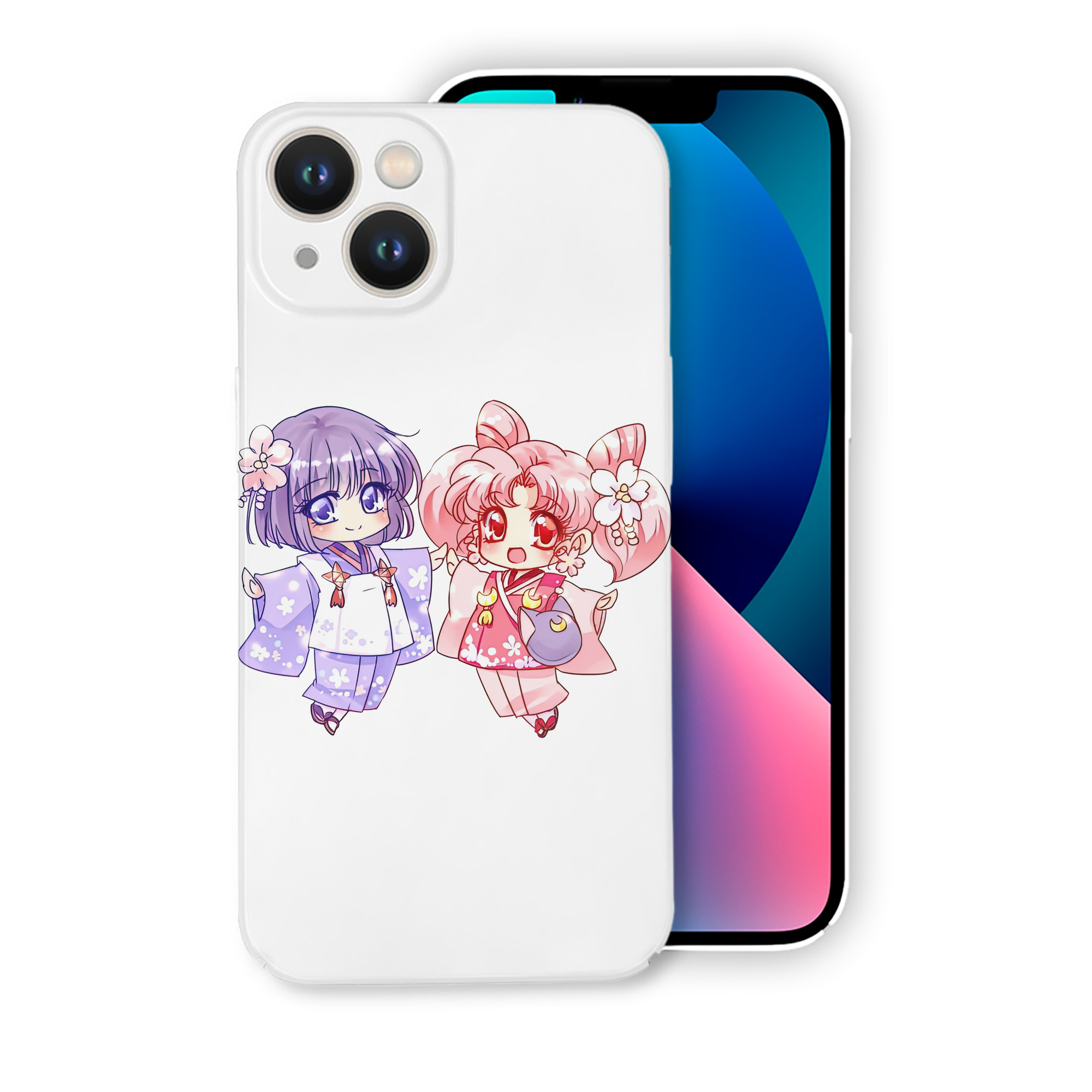 （画像用） 美少女戦士セーラームーン ちびうさ Sailor Moon Chibiusa Tsukino Usagi Small Lady Serenity 【iPhone 14シリーズ対応】ハードケース