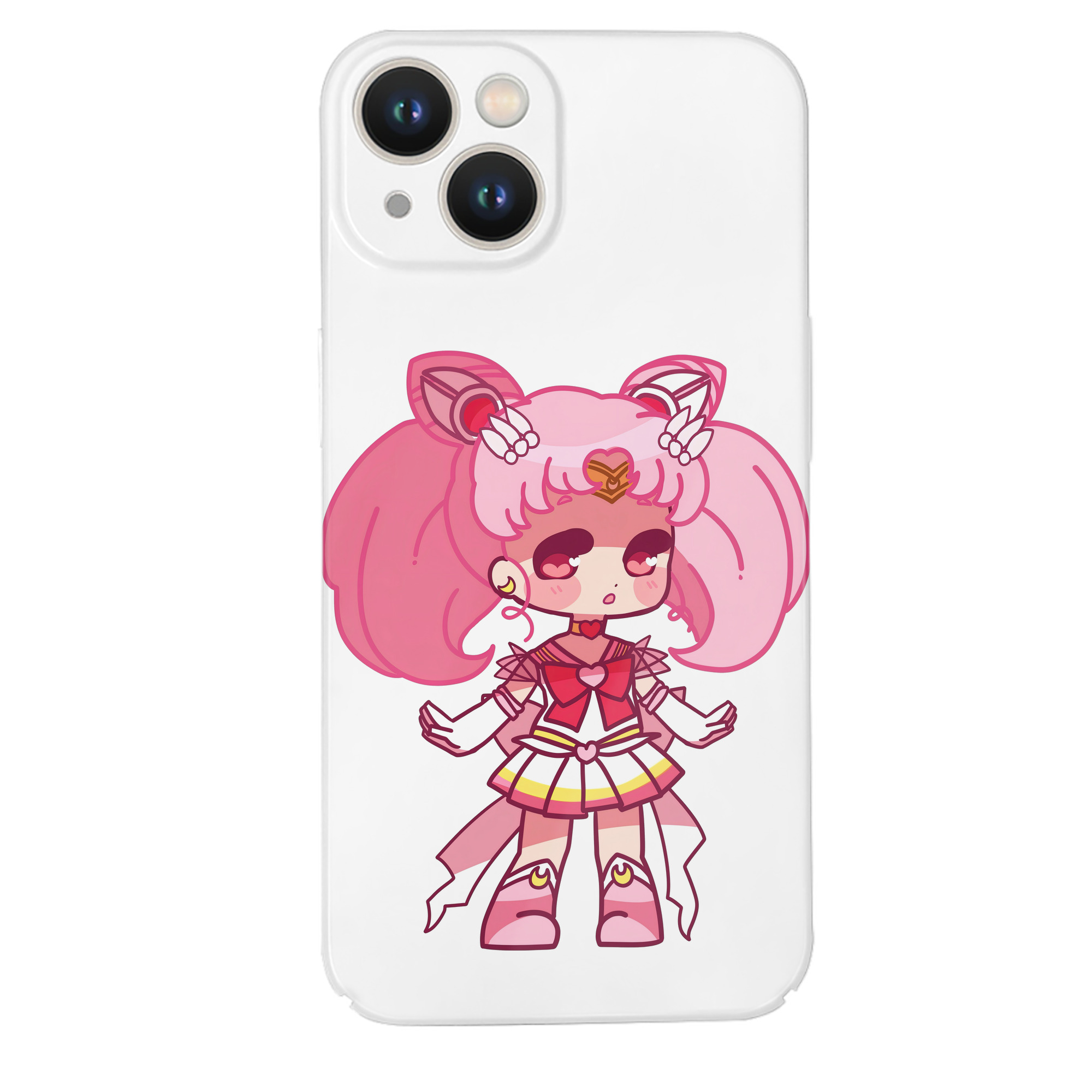 （画像用） 美少女戦士セーラームーン ちびうさ Sailor Moon Chibiusa Tsukino Usagi Small Lady Serenity 【iPhone 14シリーズ対応】ハードケース