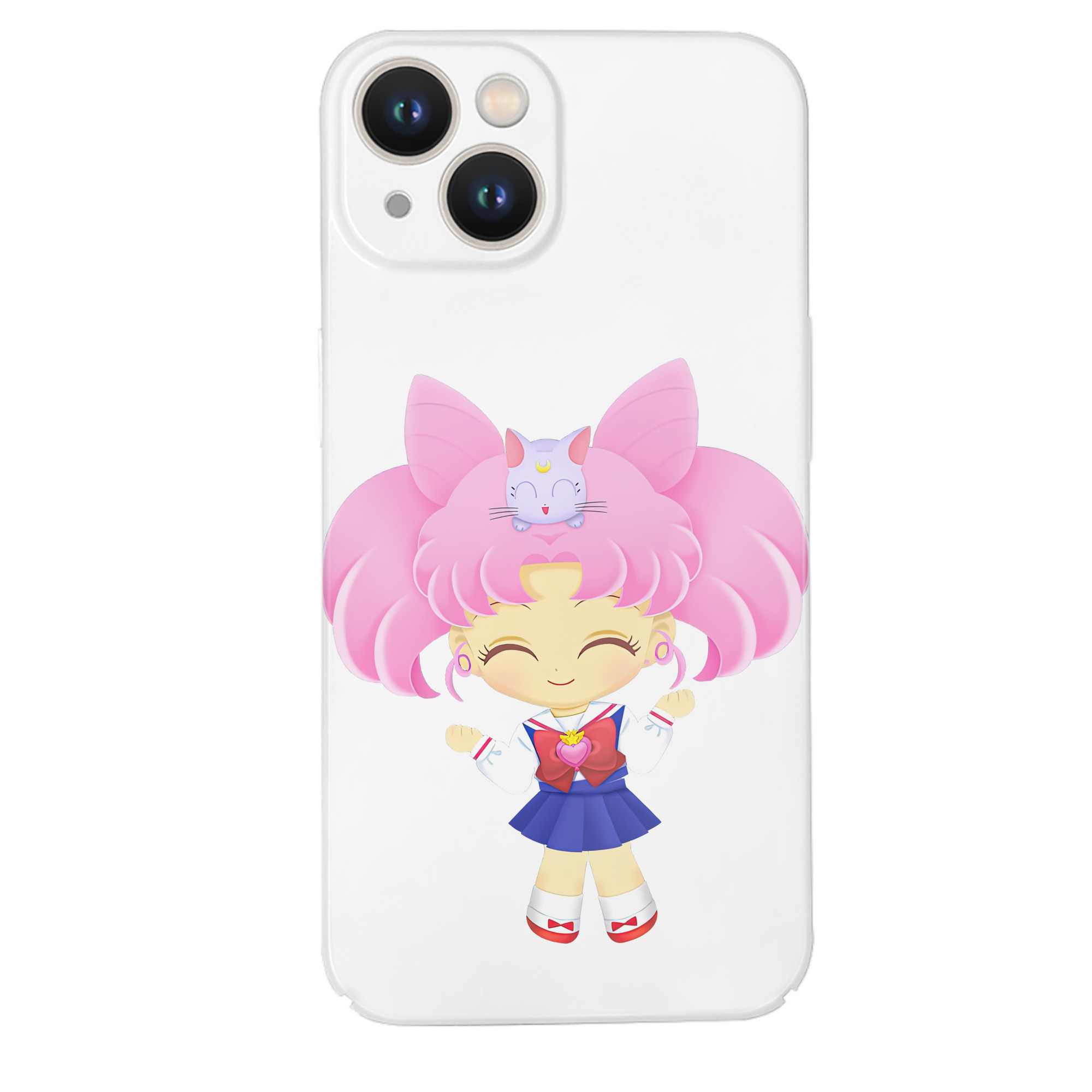 （画像用） 美少女戦士セーラームーン ちびうさ Sailor Moon Chibiusa Tsukino Usagi Small Lady Serenity 【iPhone 14シリーズ対応】ハードケース