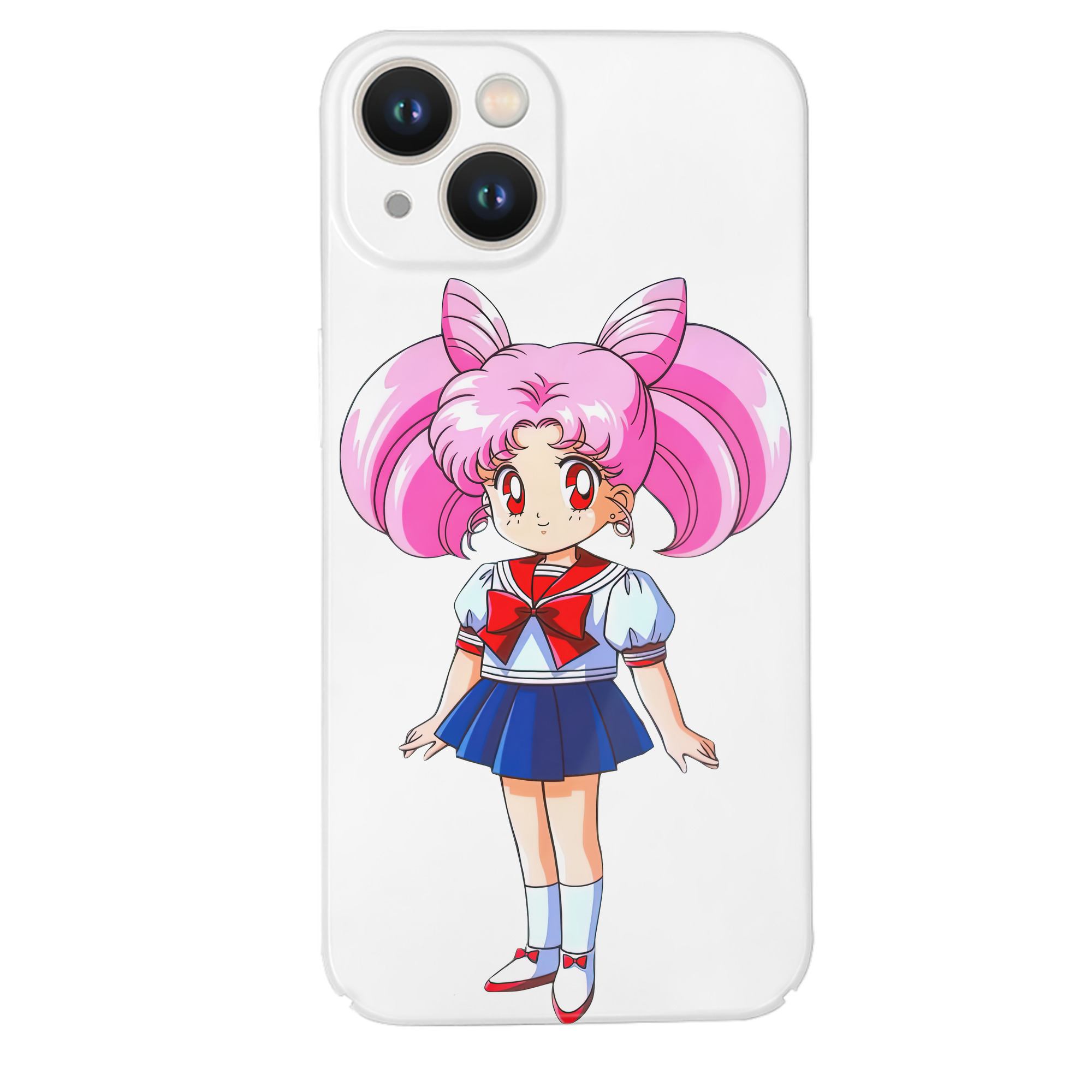 （画像用） 美少女戦士セーラームーン ちびうさ Sailor Moon Chibiusa Tsukino Usagi Small Lady Serenity 【iPhone 14シリーズ対応】ハードケース