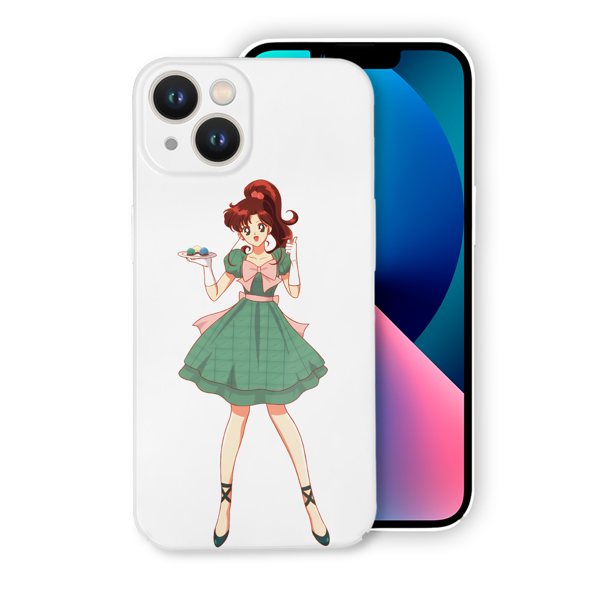 （画像用） 美少女戦士セーラームーン 木野 まこと きの まこと Sailor Moon Kino Makoto （セーラージュピター；Sailor Jupiter） 【iPhone 14シリーズ対応】ハードケース