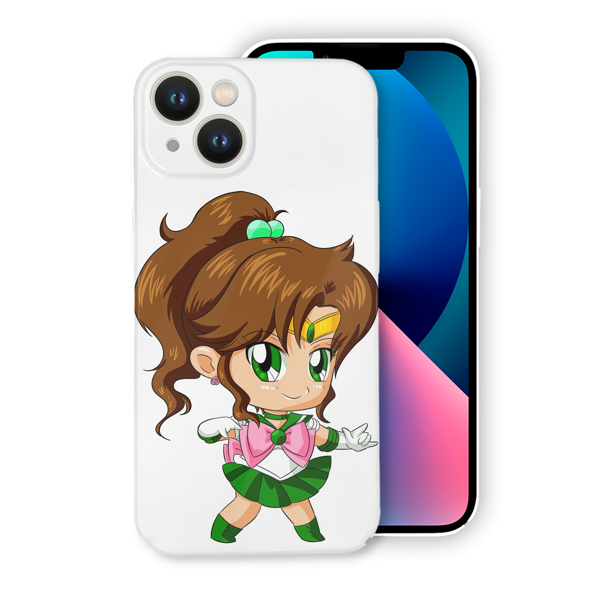 （画像用） 美少女戦士セーラームーン 木野 まこと きの まこと Sailor Moon Kino Makoto （セーラージュピター；Sailor Jupiter） 【iPhone 14シリーズ対応】ハードケース