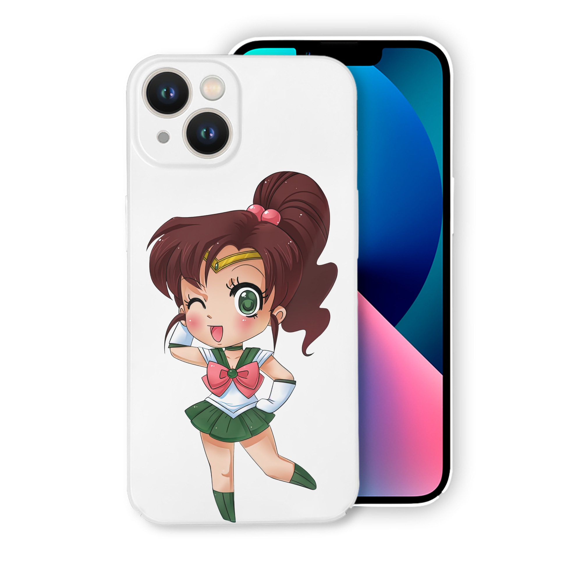 （画像用） 美少女戦士セーラームーン 木野 まこと きの まこと Sailor Moon Kino Makoto （セーラージュピター；Sailor Jupiter） 【iPhone 14シリーズ対応】ハードケース