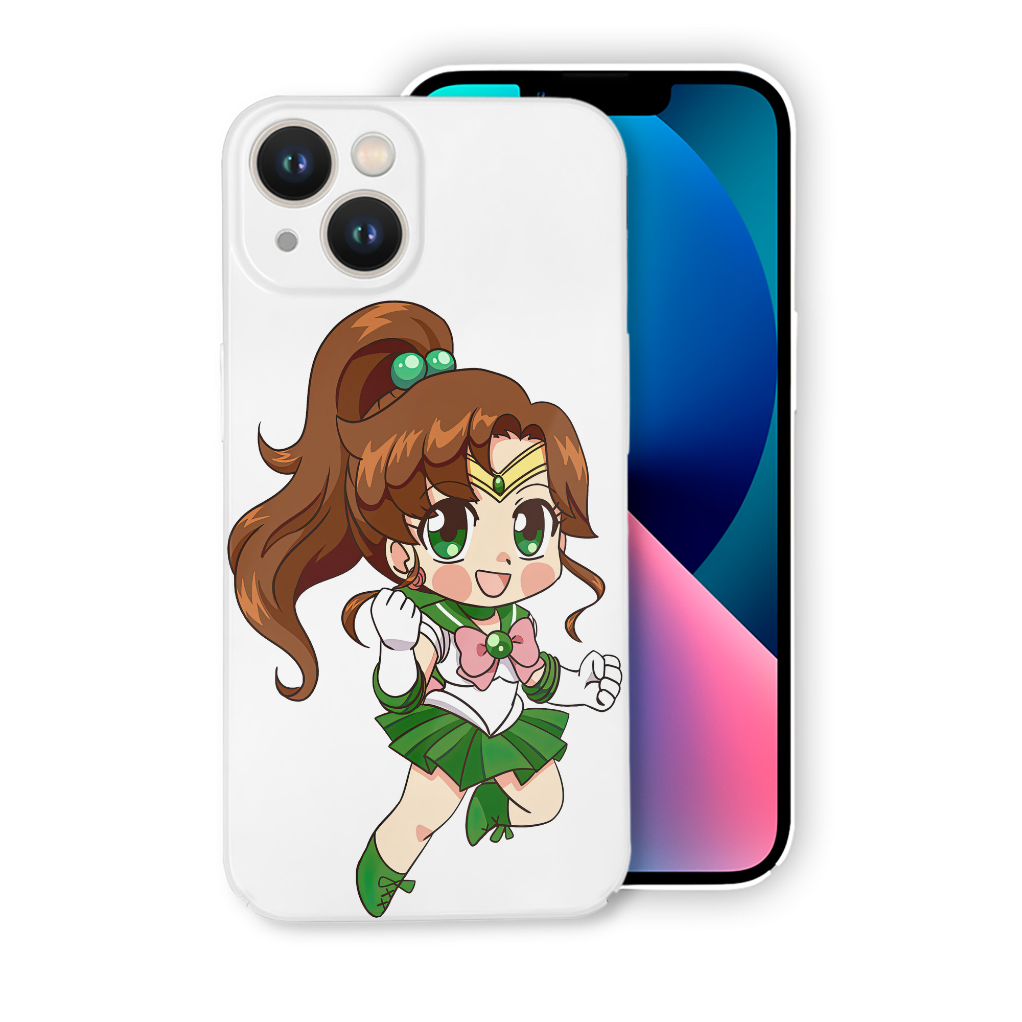 （画像用） 美少女戦士セーラームーン 木野 まこと きの まこと Sailor Moon Kino Makoto （セーラージュピター；Sailor Jupiter） 【iPhone 14シリーズ対応】ハードケース