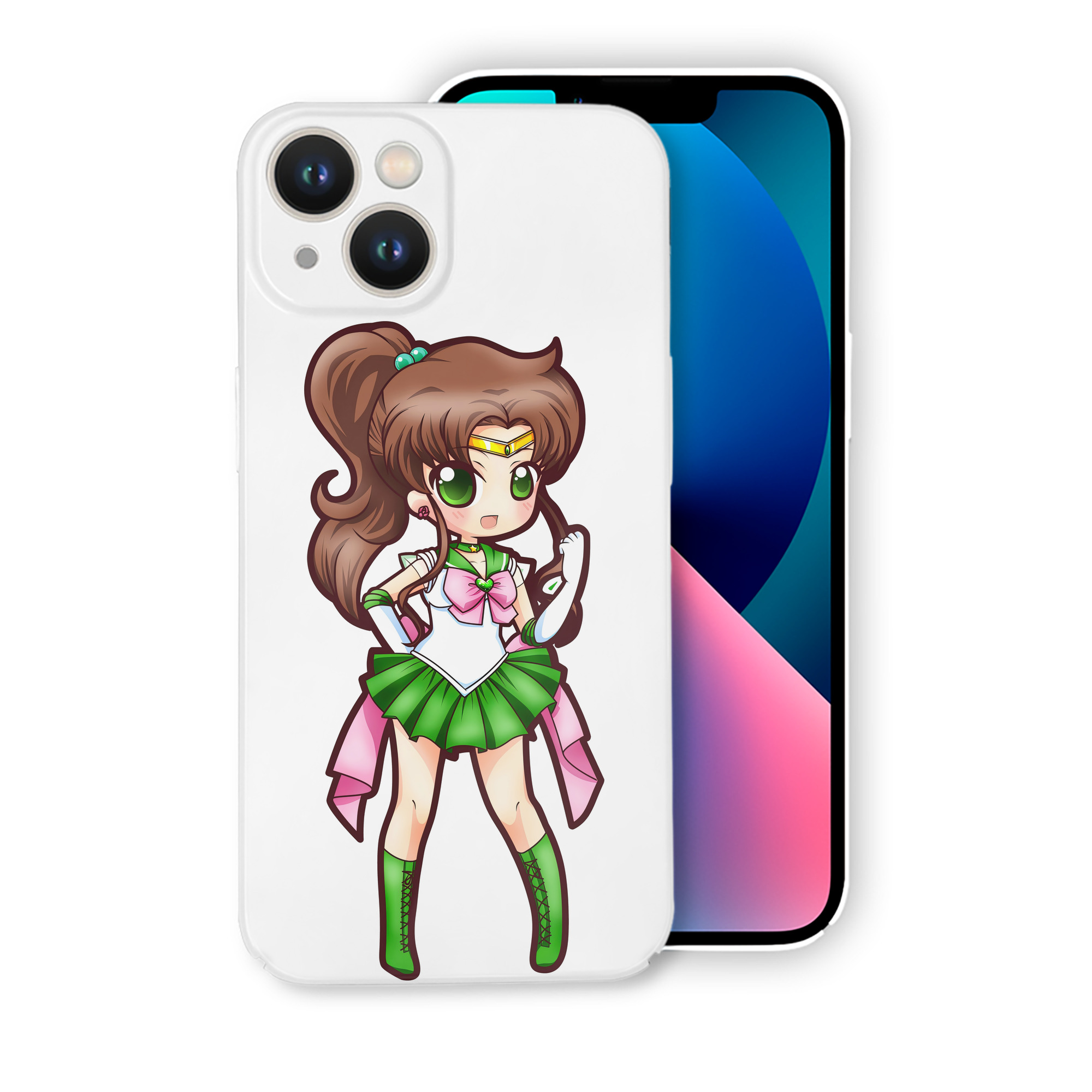 （画像用） 美少女戦士セーラームーン 木野 まこと きの まこと Sailor Moon Kino Makoto （セーラージュピター；Sailor Jupiter） 【iPhone 14シリーズ対応】ハードケース