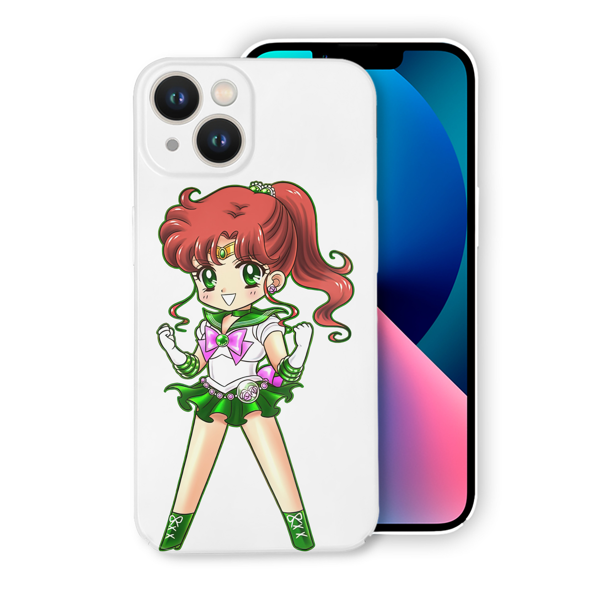 （画像用） 美少女戦士セーラームーン 木野 まこと きの まこと Sailor Moon Kino Makoto （セーラージュピター；Sailor Jupiter） 【iPhone 14シリーズ対応】ハードケース
