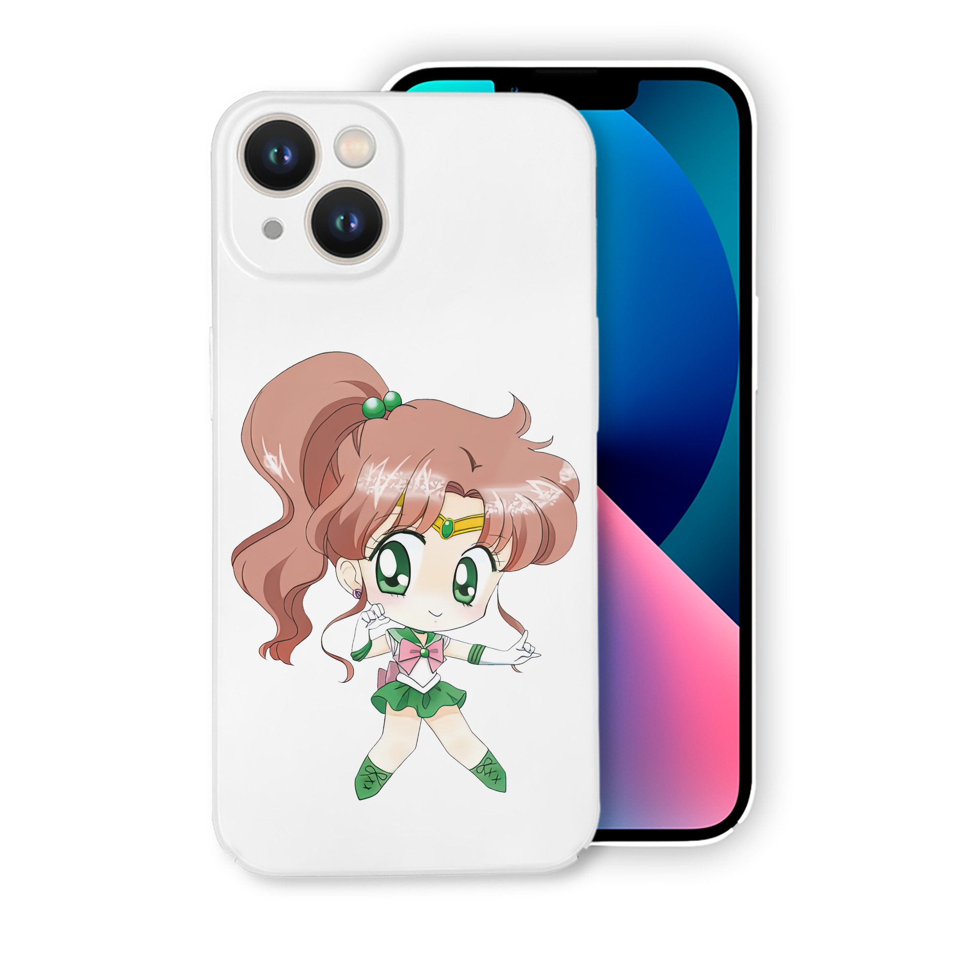 （画像用） 美少女戦士セーラームーン 木野 まこと きの まこと Sailor Moon Kino Makoto （セーラージュピター；Sailor Jupiter） 【iPhone 14シリーズ対応】ハードケース