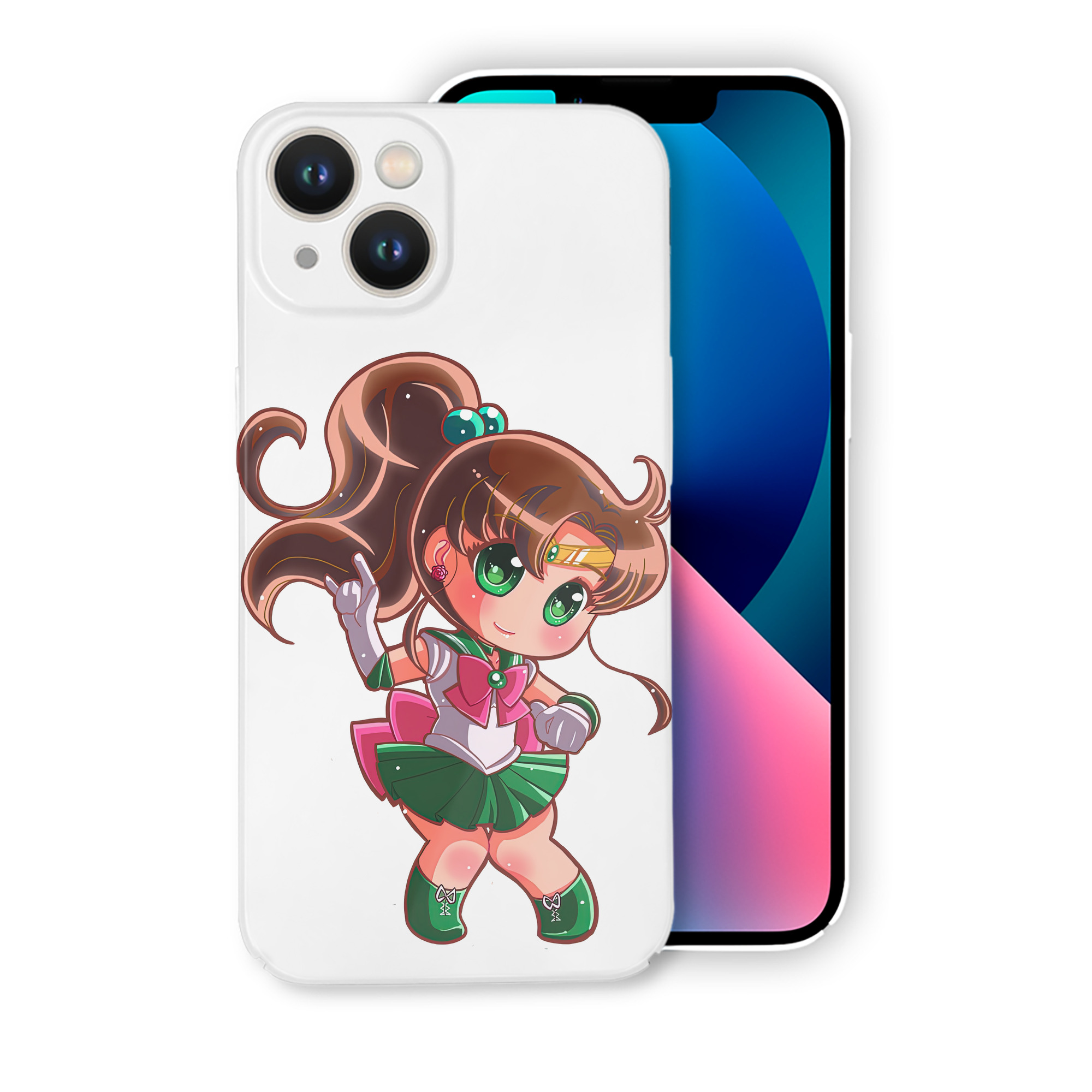 （画像用） 美少女戦士セーラームーン 木野 まこと きの まこと Sailor Moon Kino Makoto （セーラージュピター；Sailor Jupiter） 【iPhone 14シリーズ対応】ハードケース