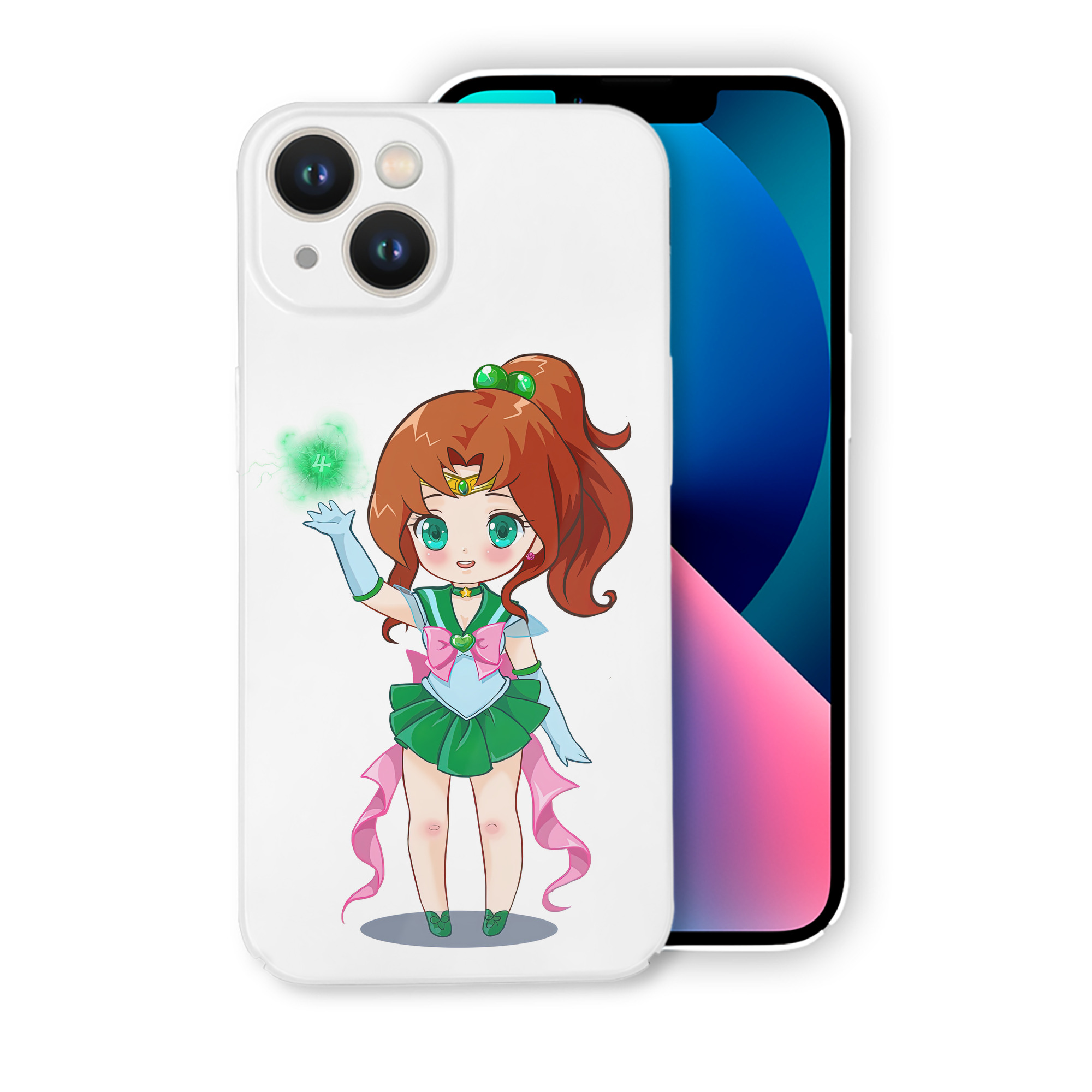 （画像用） 美少女戦士セーラームーン 木野 まこと きの まこと Sailor Moon Kino Makoto （セーラージュピター；Sailor Jupiter） 【iPhone 14シリーズ対応】ハードケース