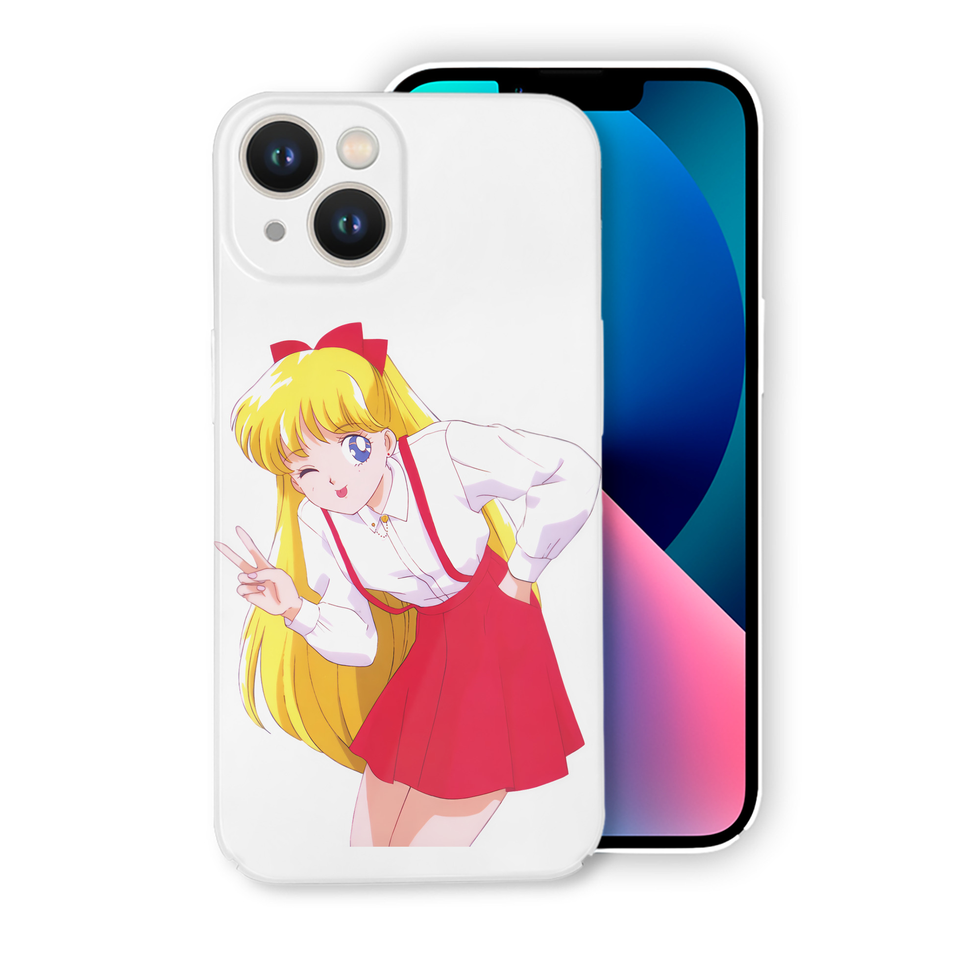 （画像用） 美少女戦士セーラームーン 愛野 美奈子 あいの みなこ Sailor Moon Aino Minako 【iPhone 14シリーズ対応】ハードケース