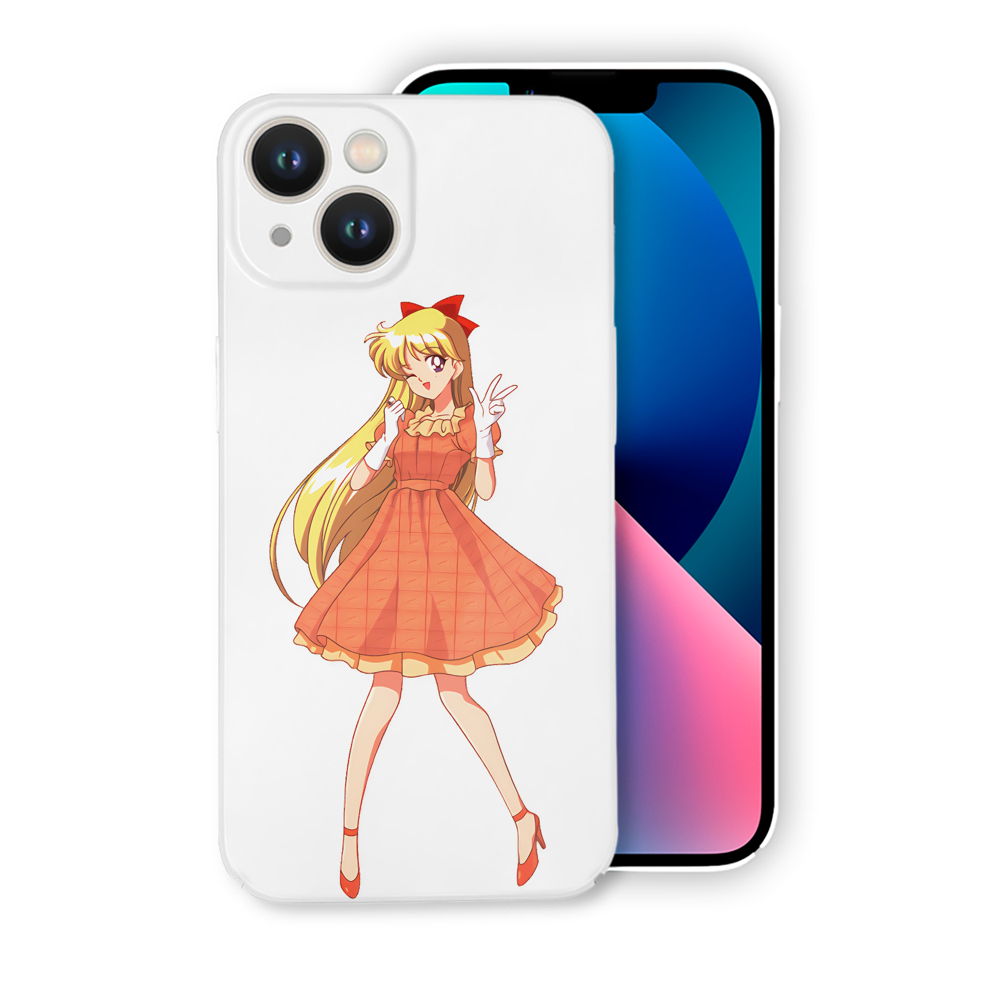 （画像用） 美少女戦士セーラームーン 愛野 美奈子 あいの みなこ Sailor Moon Aino Minako 【iPhone 14シリーズ対応】ハードケース