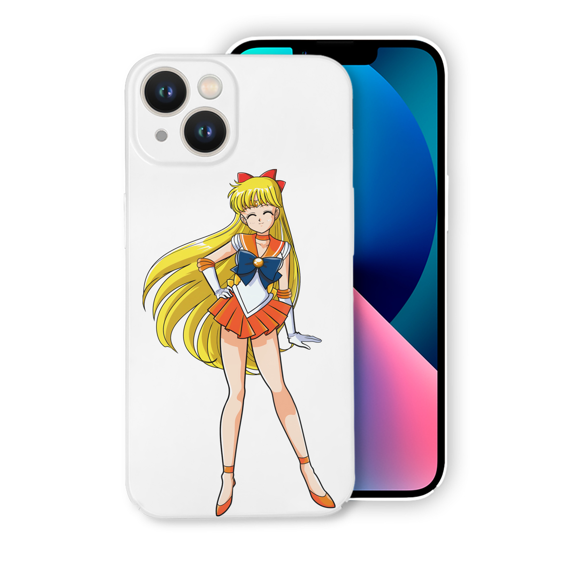 （画像用） 美少女戦士セーラームーン 愛野 美奈子 あいの みなこ Sailor Moon Aino Minako 【iPhone 14シリーズ対応】ハードケース