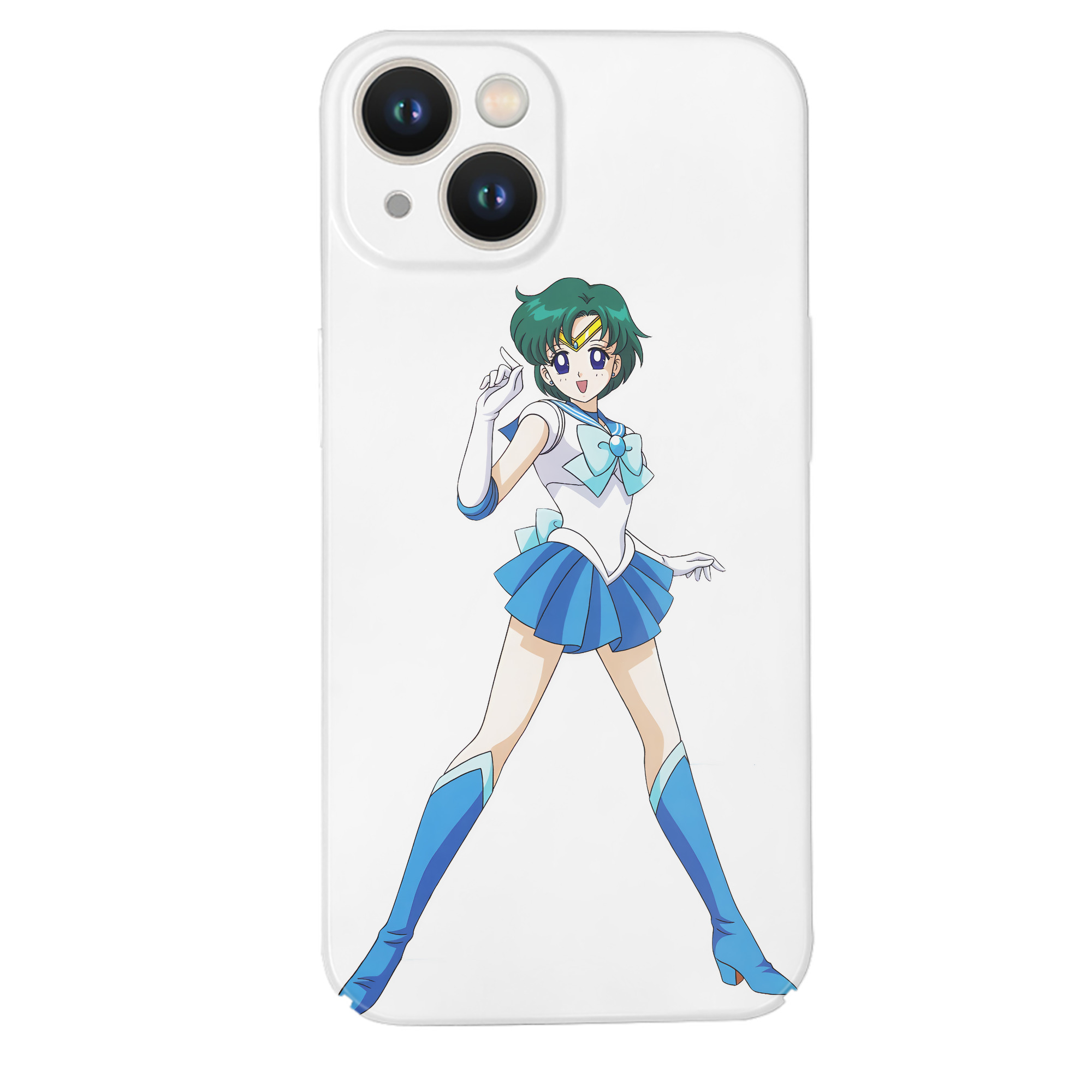 （画像用） 美少女戦士セーラームーン 海王 みちる（かいおう みちる） Sailor Moon Kaiou Michiru 【iPhone 14シリーズ対応】ハードケース