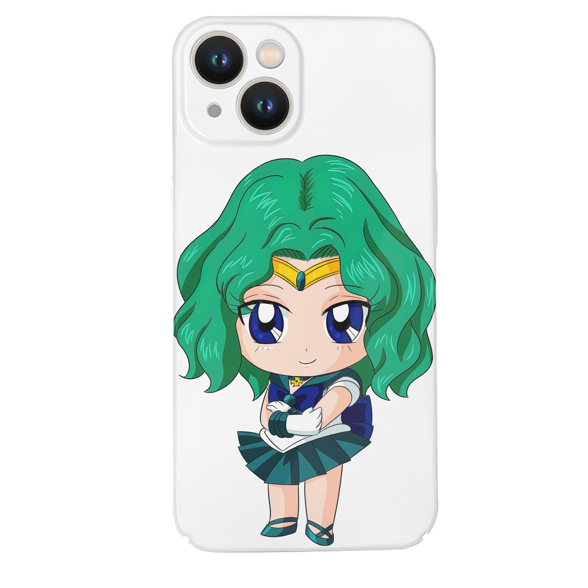 （画像用） 美少女戦士セーラームーン 海王 みちる（かいおう みちる） Sailor Moon Kaiou Michiru 【iPhone 14シリーズ対応】ハードケース