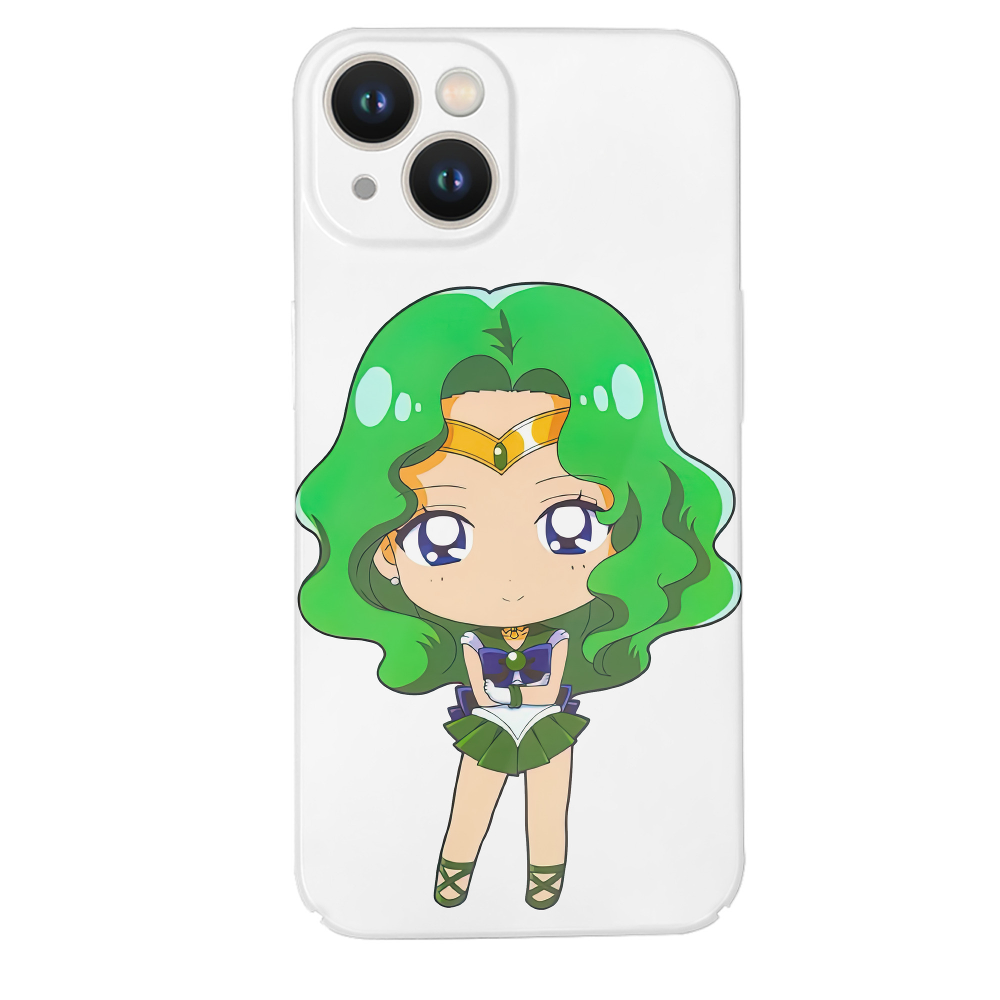 （画像用） 美少女戦士セーラームーン 海王 みちる（かいおう みちる） Sailor Moon Kaiou Michiru 【iPhone 14シリーズ対応】ハードケース