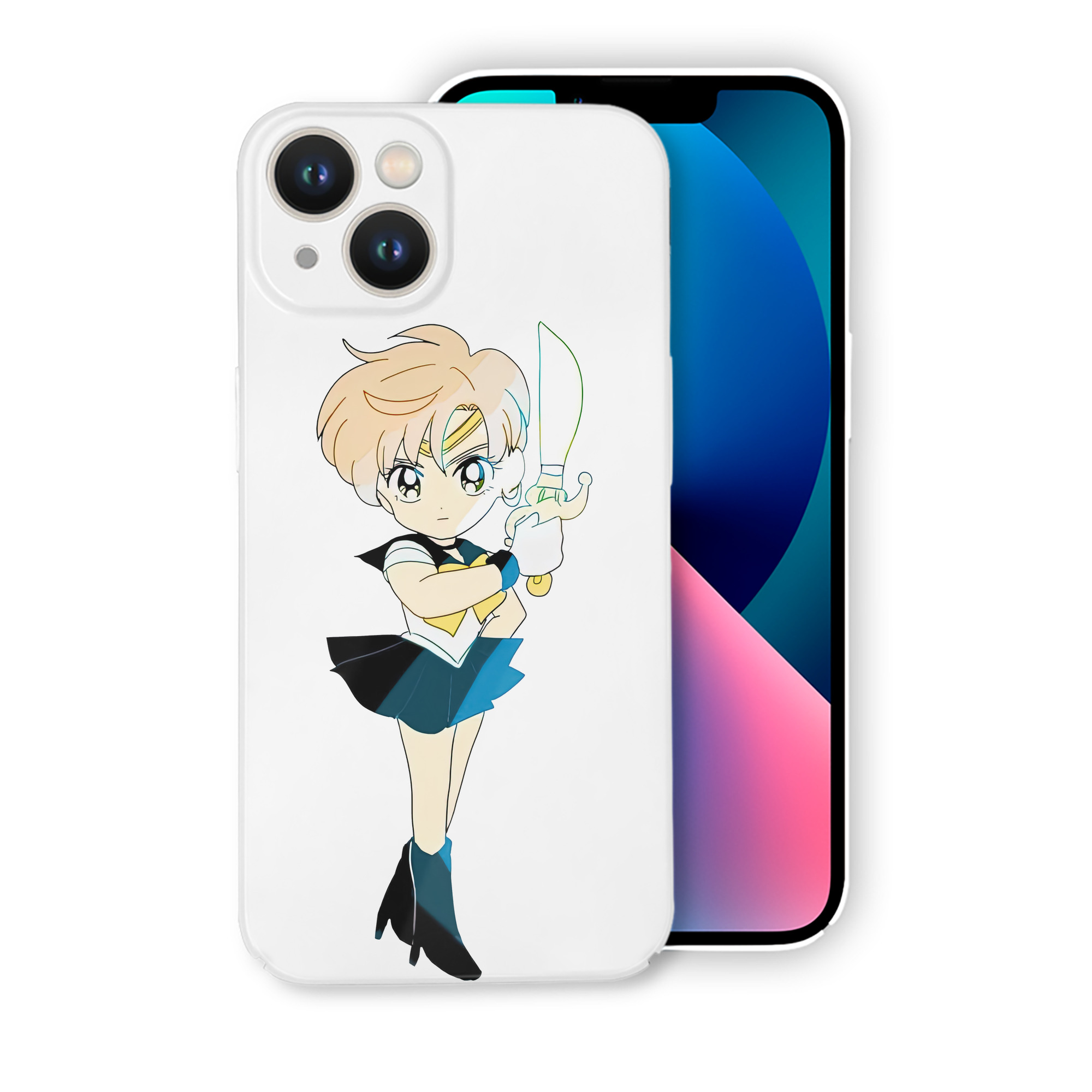 （画像用） 美少女戦士セーラームーン 天王はるか Sailor Moon Tenoh Haruka 【iPhone 14シリーズ対応】ハードケース