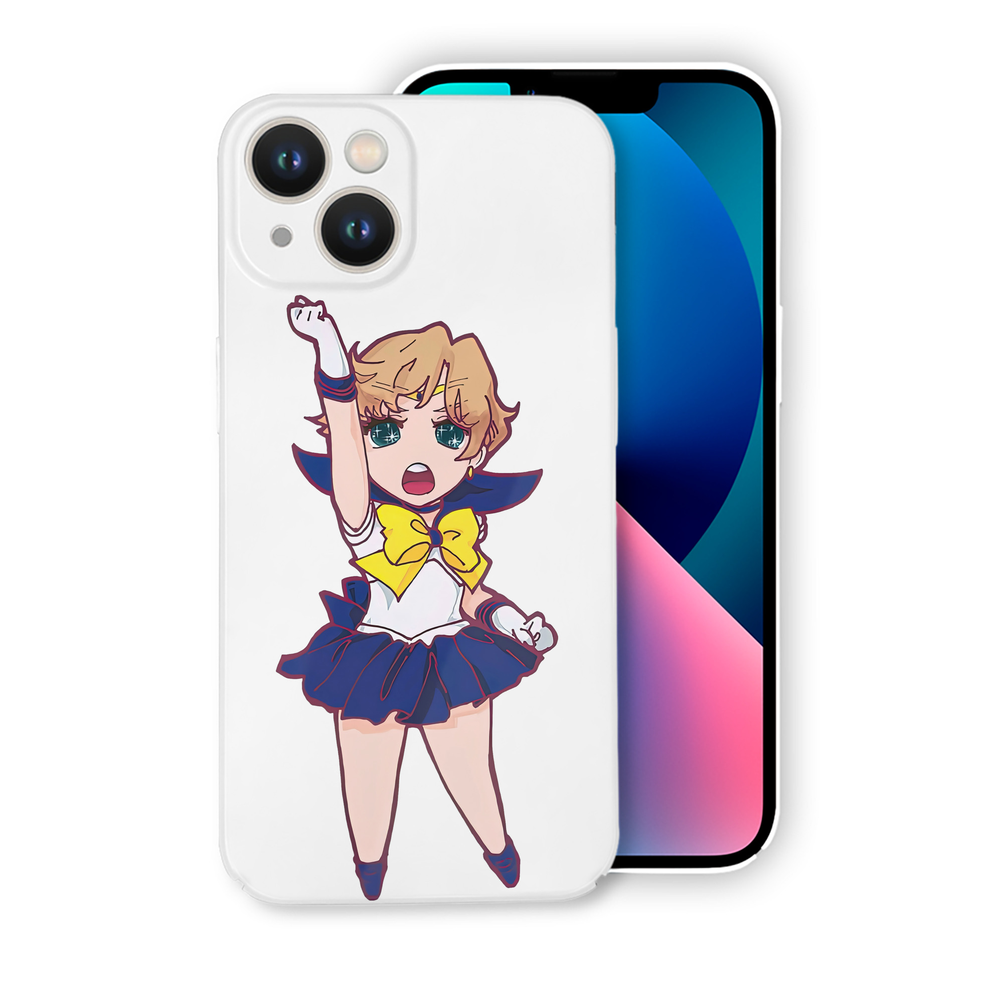 （画像用） 美少女戦士セーラームーン 天王はるか Sailor Moon Tenoh Haruka 【iPhone 14シリーズ対応】ハードケース