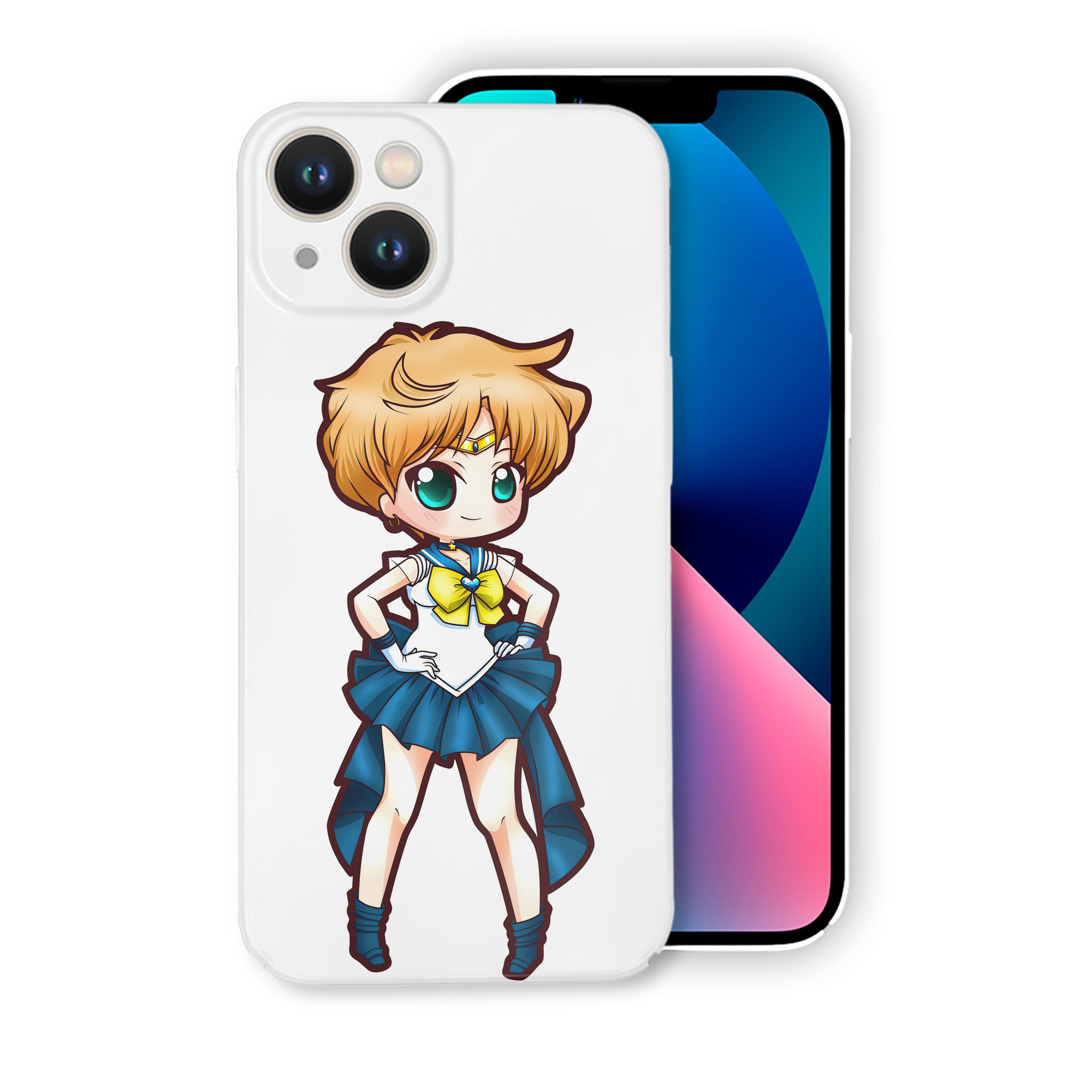 （画像用） 美少女戦士セーラームーン 天王はるか Sailor Moon Tenoh Haruka 【iPhone 14シリーズ対応】ハードケース