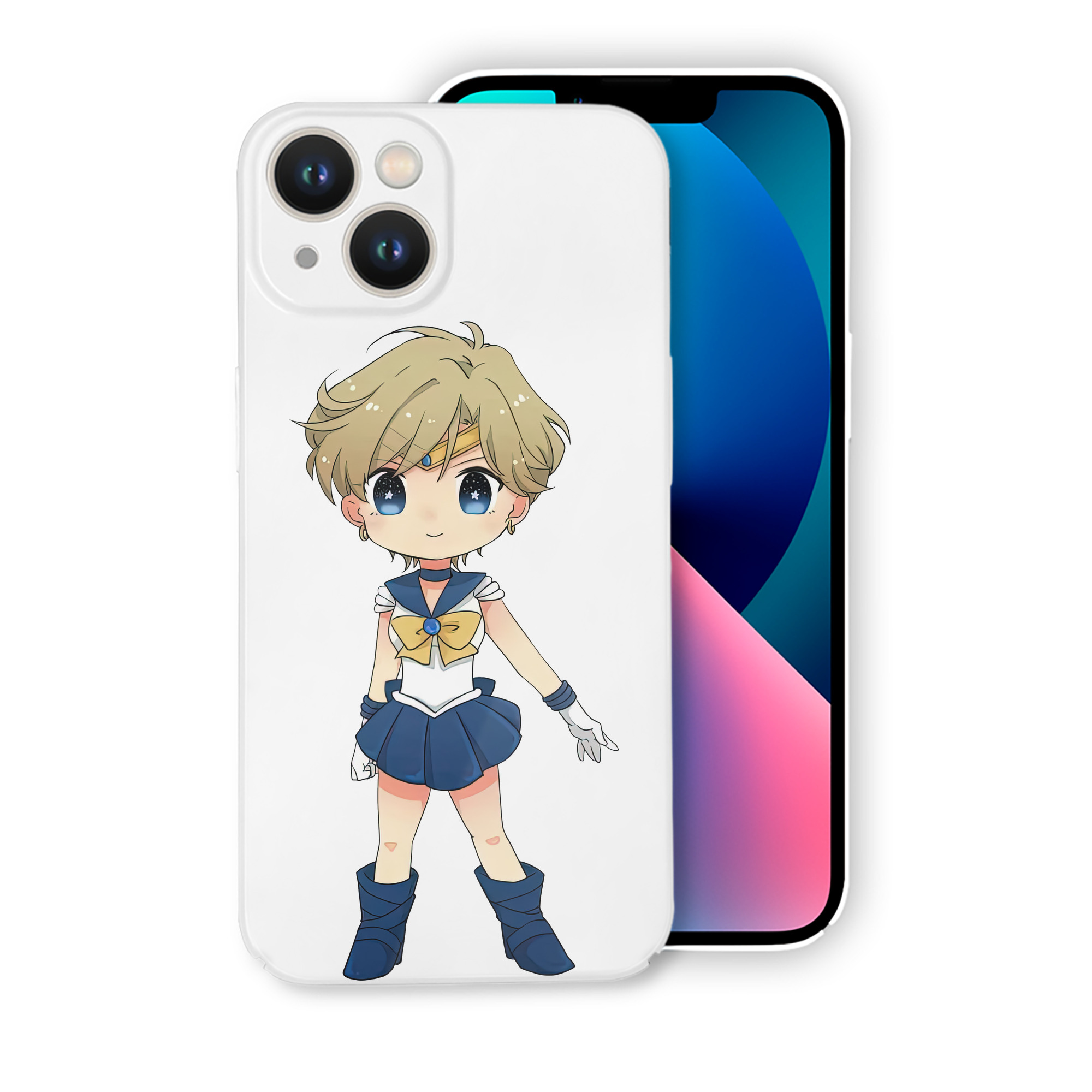 （画像用） 美少女戦士セーラームーン 天王はるか Sailor Moon Tenoh Haruka 【iPhone 14シリーズ対応】ハードケース