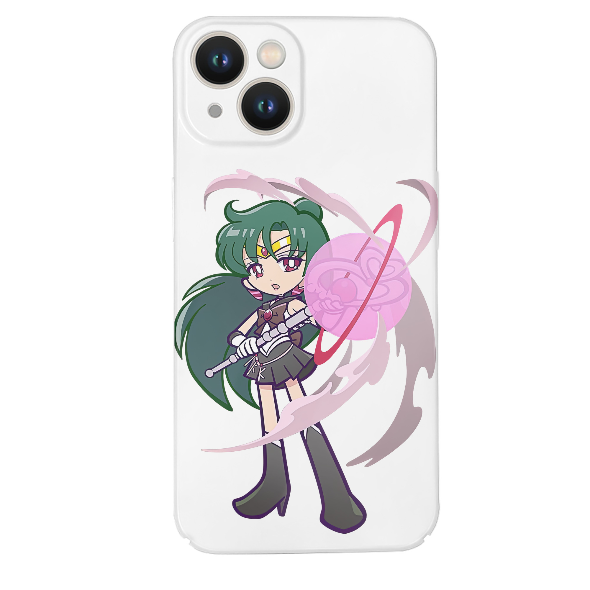 （画像用） 美少女戦士セーラームーン 冥王せつな Sailor Moon Meiou Setsuna 【iPhone 14シリーズ対応】ハードケース
