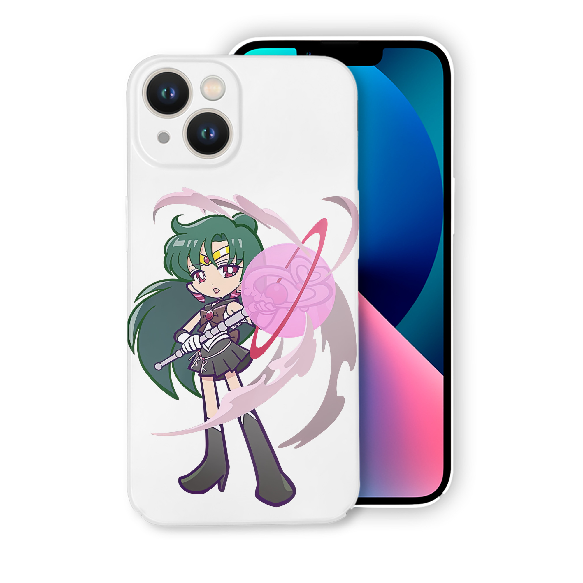 （画像用） 美少女戦士セーラームーン 冥王せつな Sailor Moon Meiou Setsuna 【iPhone 14シリーズ対応】ハードケース