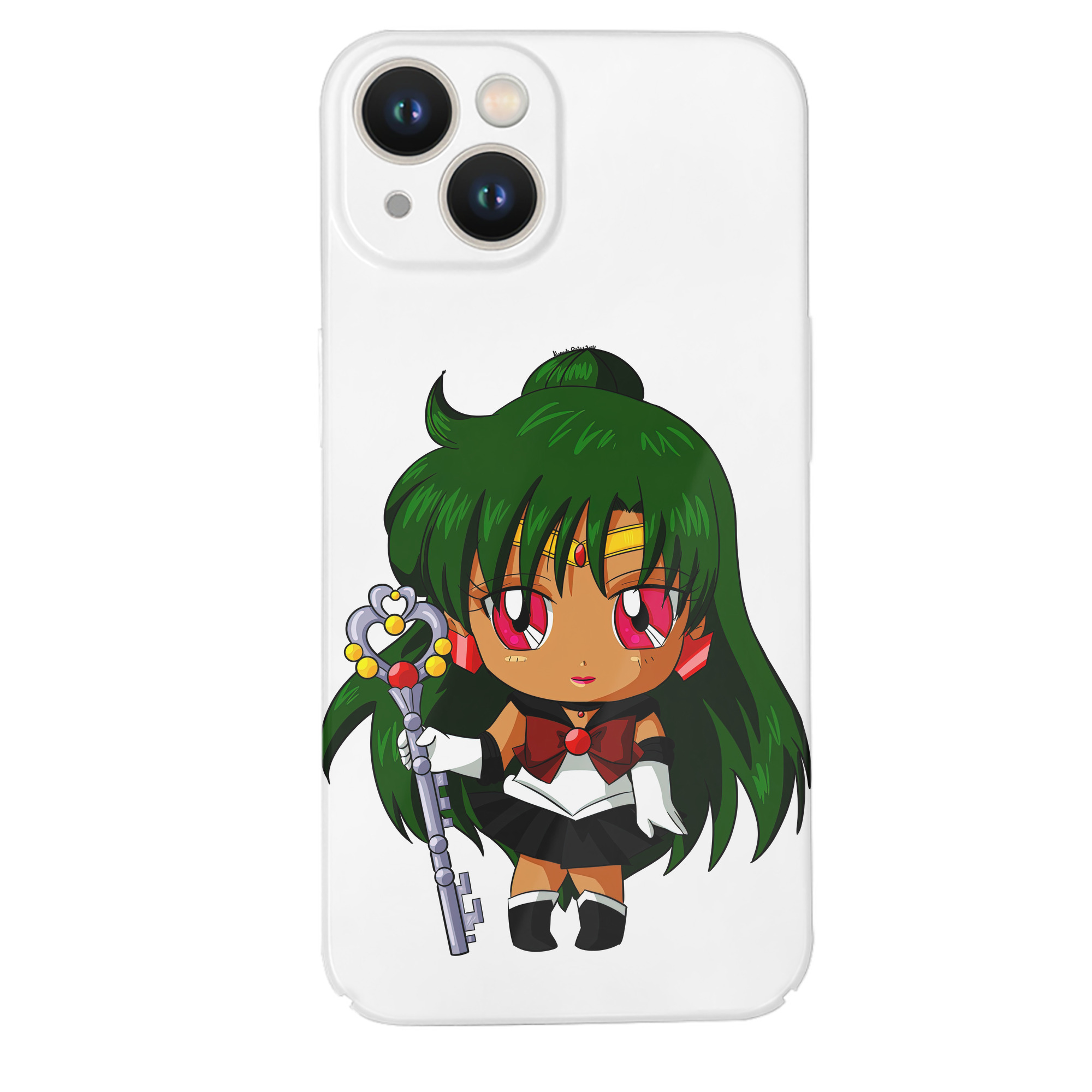 （画像用） 美少女戦士セーラームーン 冥王せつな Sailor Moon Meiou Setsuna 【iPhone 14シリーズ対応】ハードケース