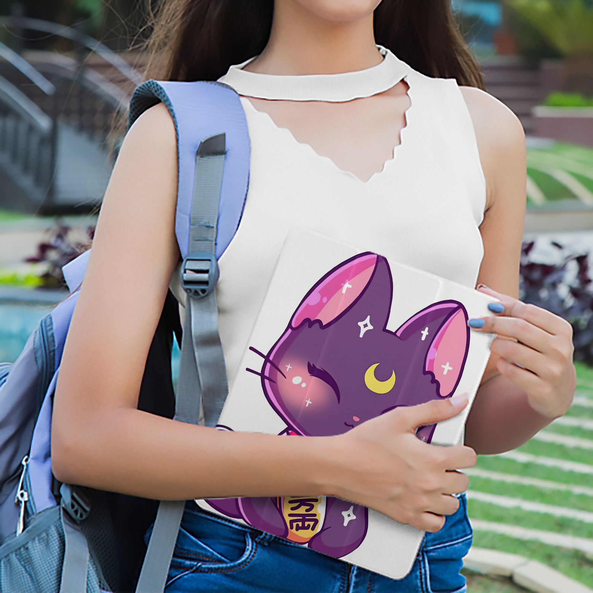 美少女戦士セーラームーン Sailor Moon IPad ケース ペン収納付き 三つ折りスタンド PUレザー×シリコン 対応機種9.5/10.5/10.9インチ