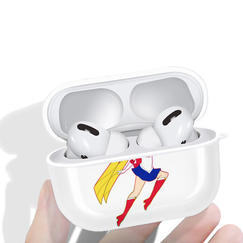美少女戦士セーラームーン 月野 うさぎ つきの うさぎ Sailor Moon Tsukino Usagi 【AirPods Pro用】ハードシェル保護ケース 耐衝撃・防指紋・カラビナ付き商品仕様