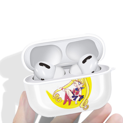 美少女戦士セーラームーン 月野 うさぎ つきの うさぎ Sailor Moon Tsukino Usagi 【AirPods Pro用】ハードシェル保護ケース 耐衝撃・防指紋・カラビナ付き商品仕様