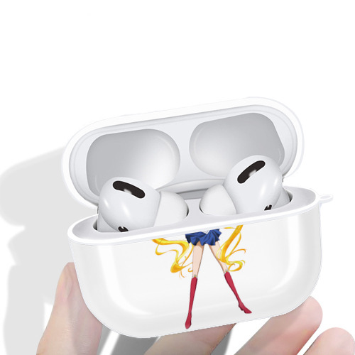 美少女戦士セーラームーン 月野 うさぎ つきの うさぎ Sailor Moon Tsukino Usagi 【AirPods Pro用】ハードシェル保護ケース 耐衝撃・防指紋・カラビナ付き商品仕様