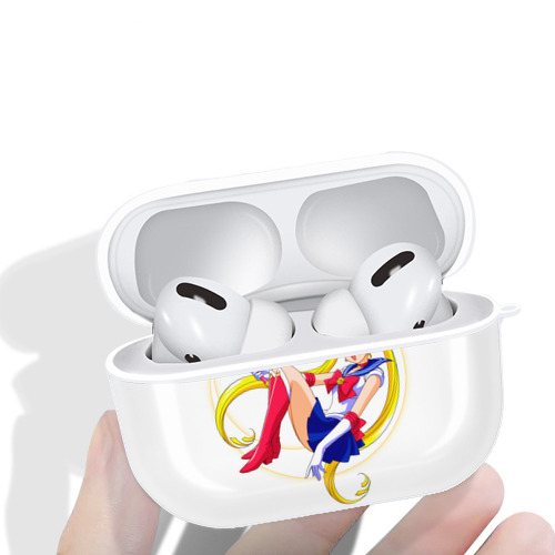 美少女戦士セーラームーン 月野 うさぎ つきの うさぎ Sailor Moon Tsukino Usagi 【AirPods Pro用】ハードシェル保護ケース 耐衝撃・防指紋・カラビナ付き商品仕様