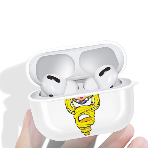 美少女戦士セーラームーン 月野 うさぎ つきの うさぎ Sailor Moon Tsukino Usagi 【AirPods Pro用】ハードシェル保護ケース 耐衝撃・防指紋・カラビナ付き商品仕様